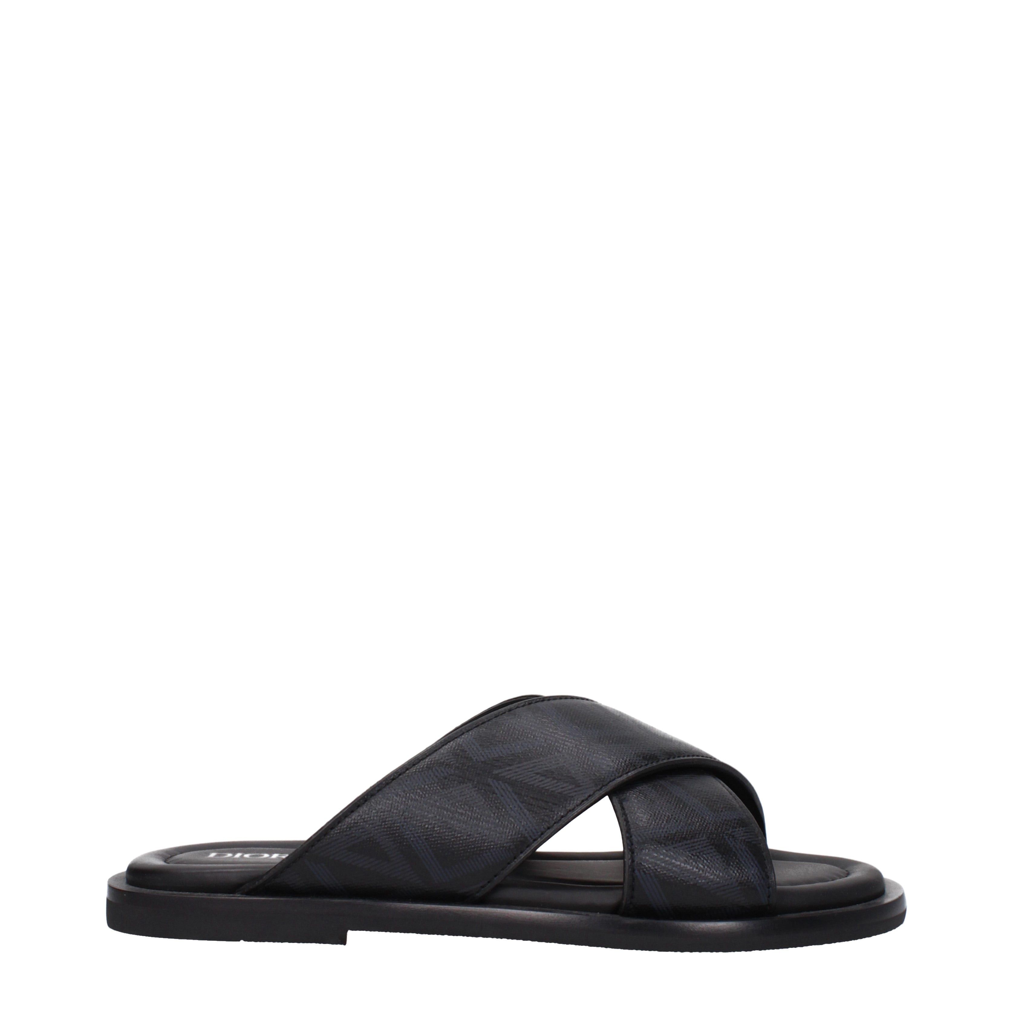 Dior Slippers in Leather Size US 7 / EU 40 - 2 Thumbnail