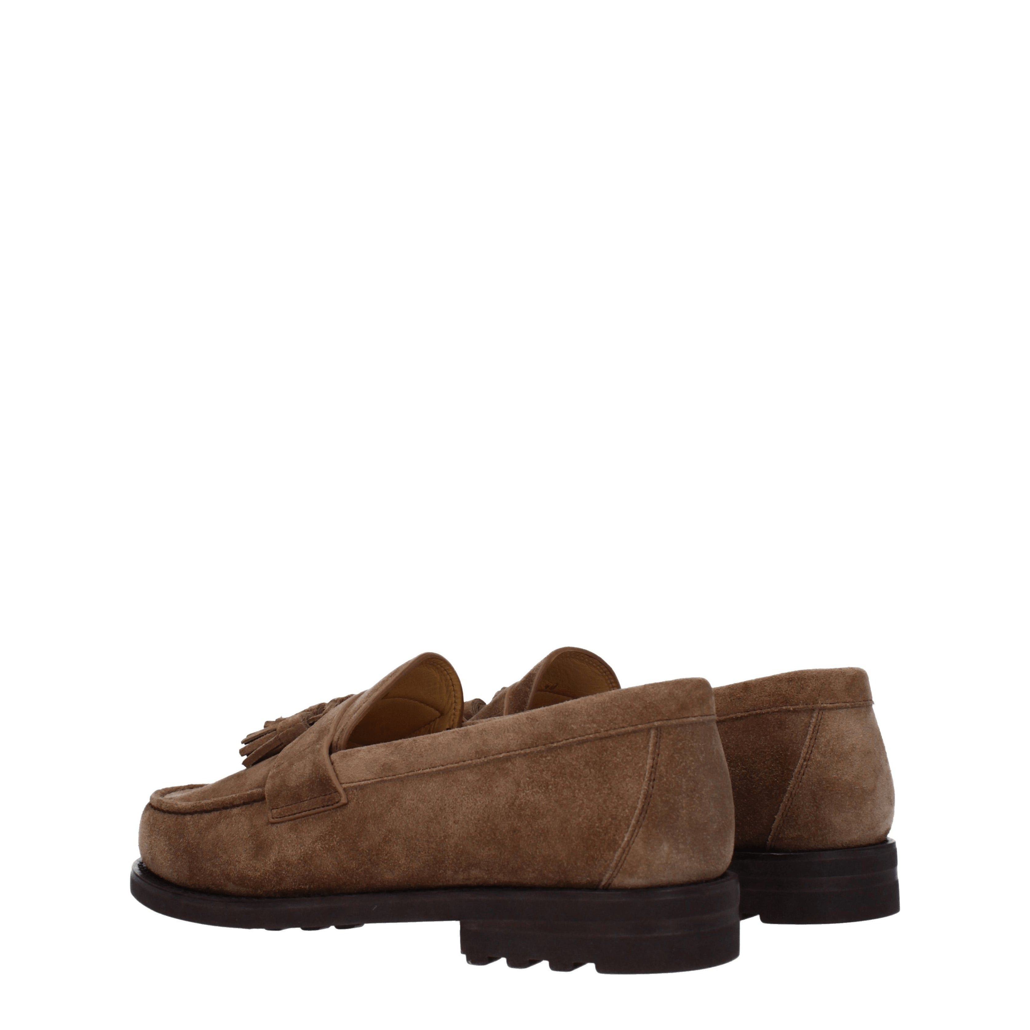 Brunello Cucinelli Loafers in Suede Size US 7 / EU 40 - 4 Thumbnail