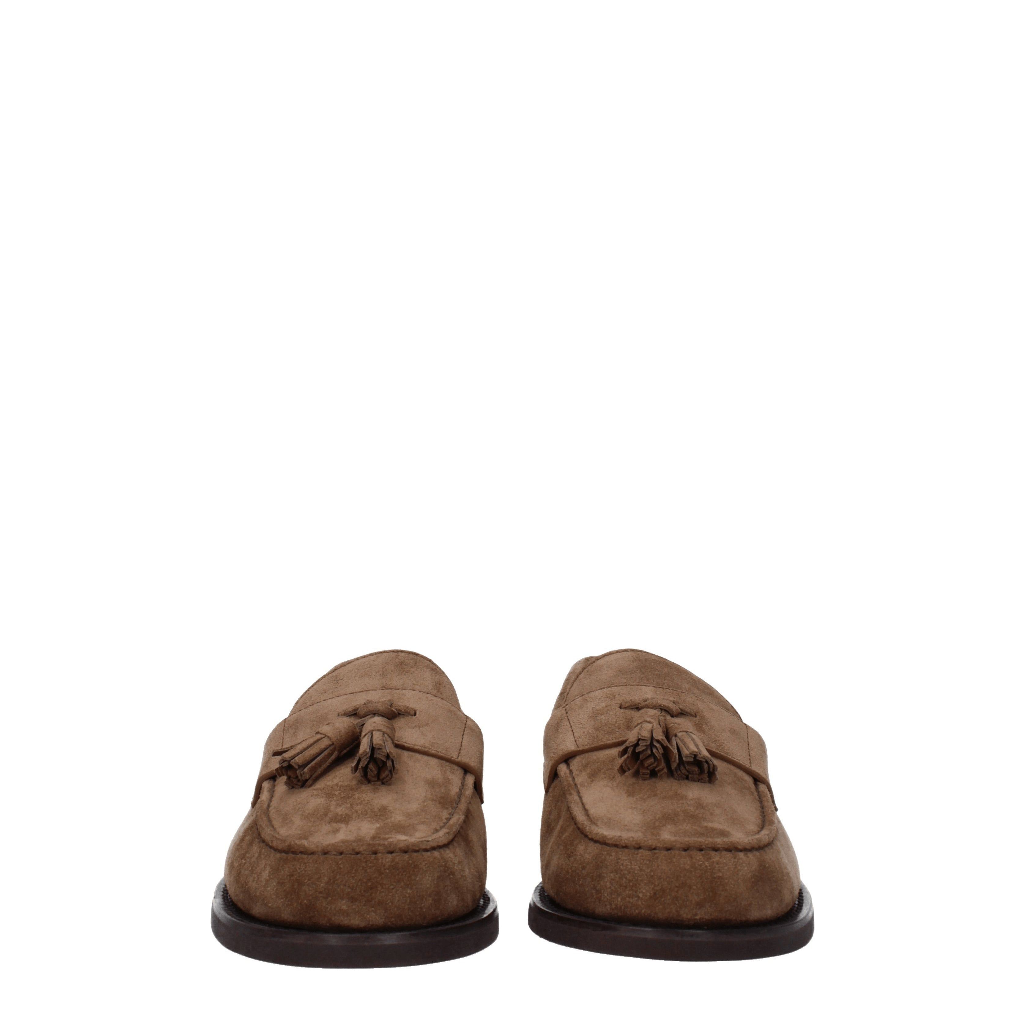 Brunello Cucinelli Loafers in Suede Size US 7 / EU 40 - 3 Thumbnail