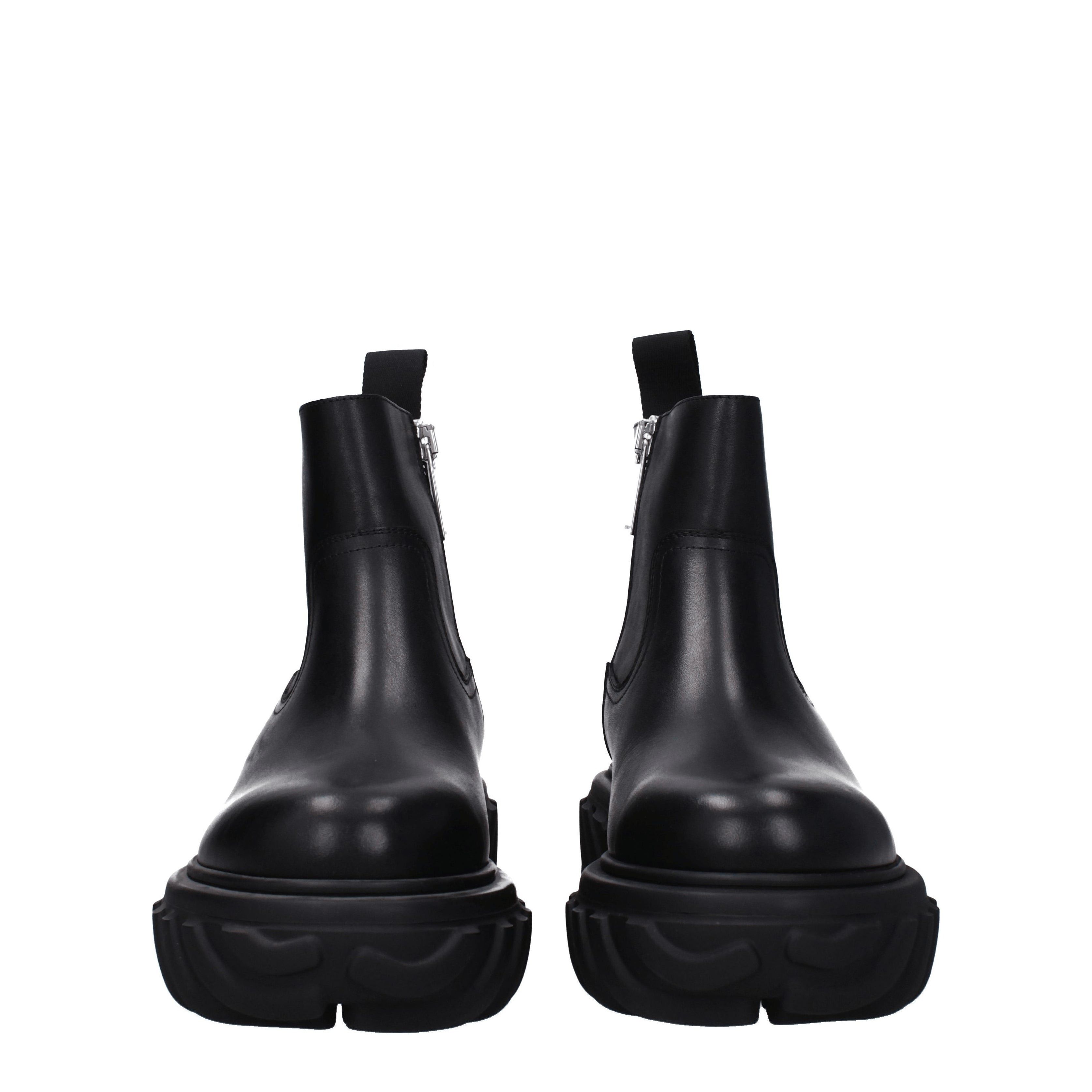 Off-White Ankle Boots in Leather Size US 9 / EU 42 - 3 Thumbnail