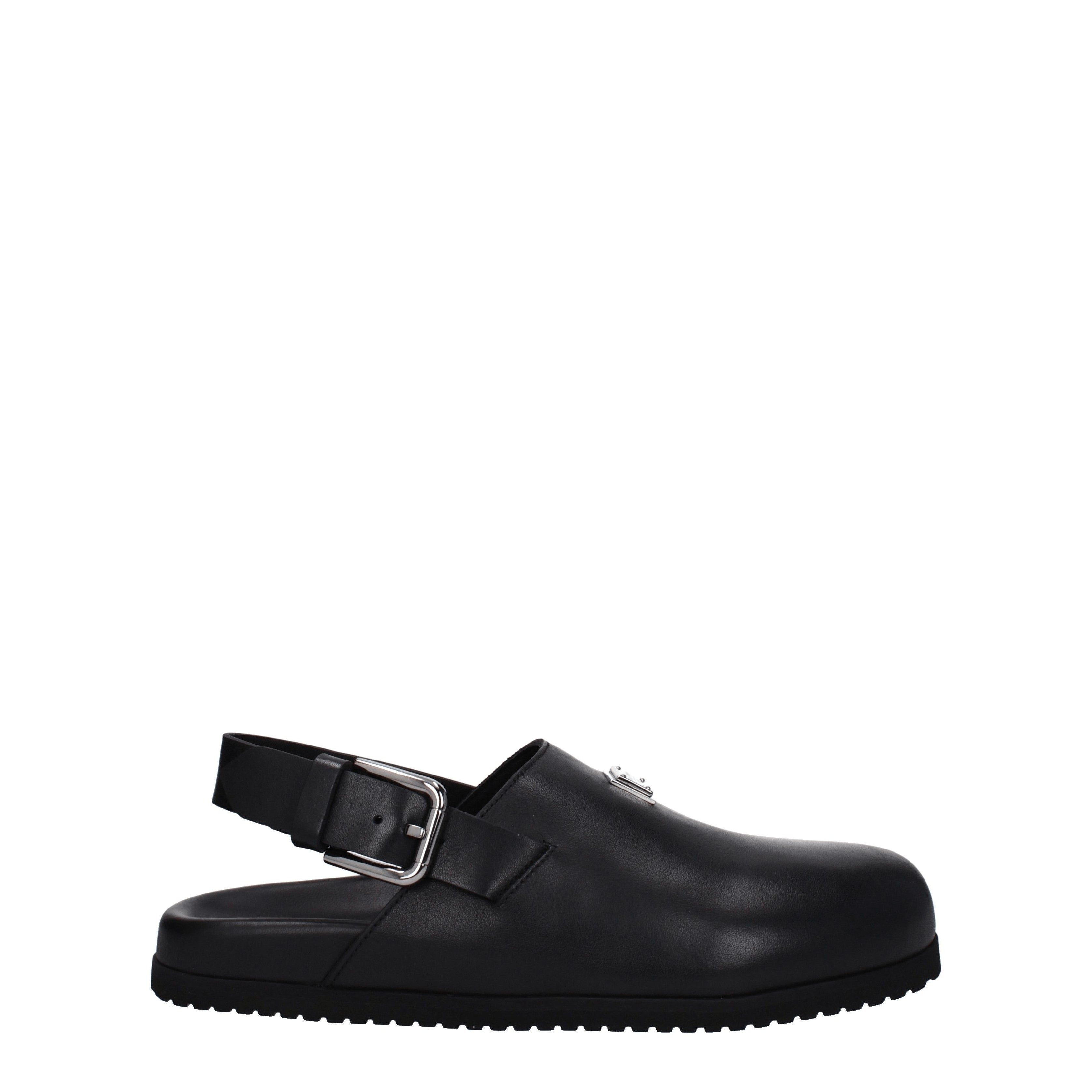 Dolce & Gabbana Slippers in Leather Size US 9 / EU 42 - 2 Thumbnail