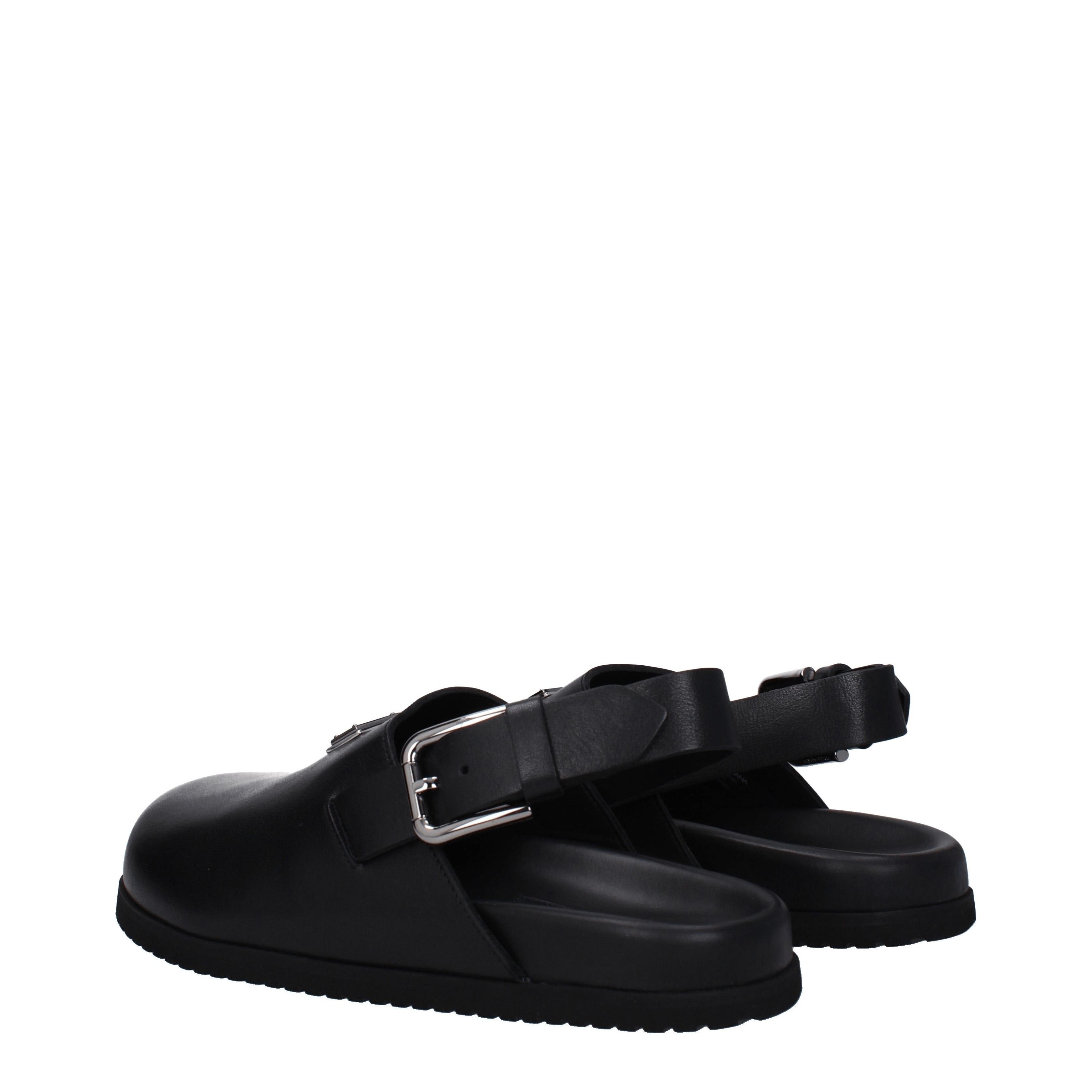 Dolce & Gabbana Slippers in Leather Size US 10 / EU 43 - 4 Thumbnail
