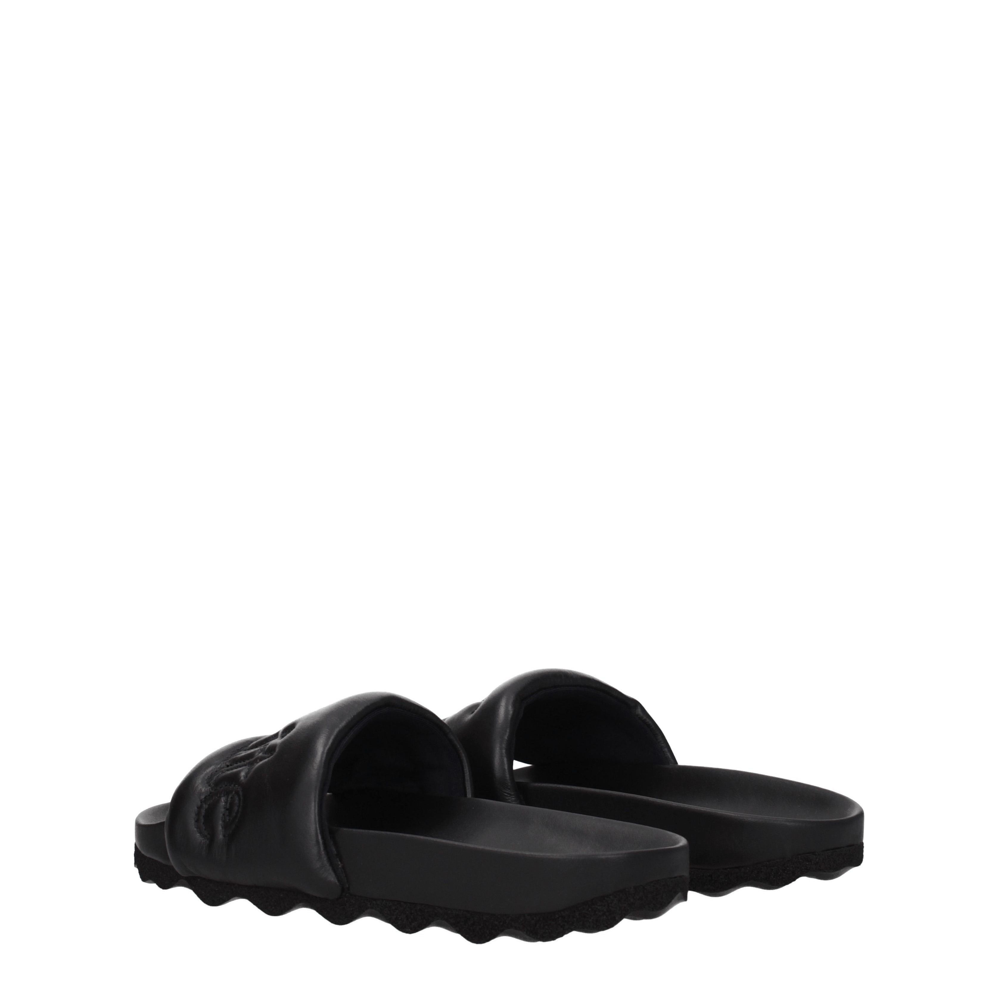 Off-White Slippers in Leather Size US 7 / EU 40 - 4 Thumbnail