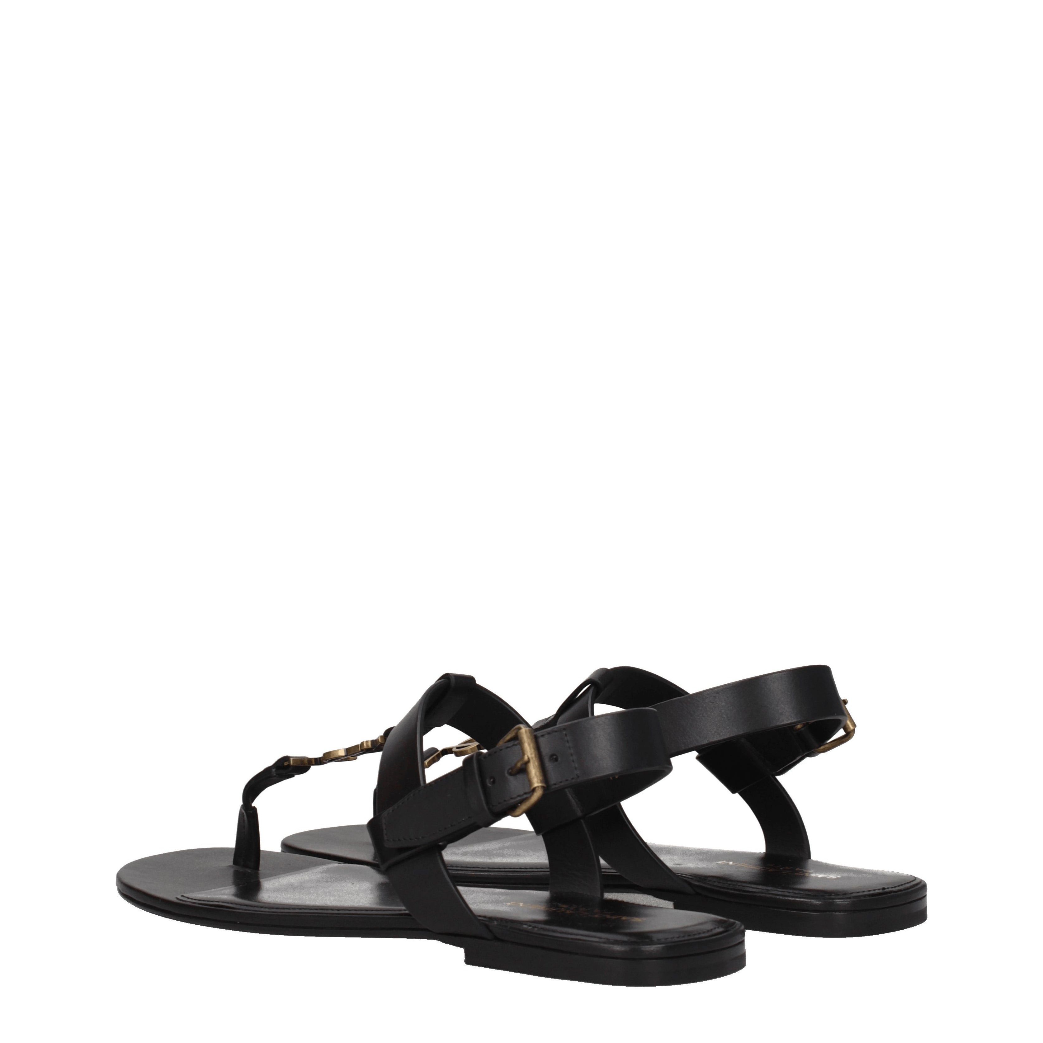 Saint Laurent Paris Flip Flops in Leather Size US 9 / EU 42 - 4 Thumbnail