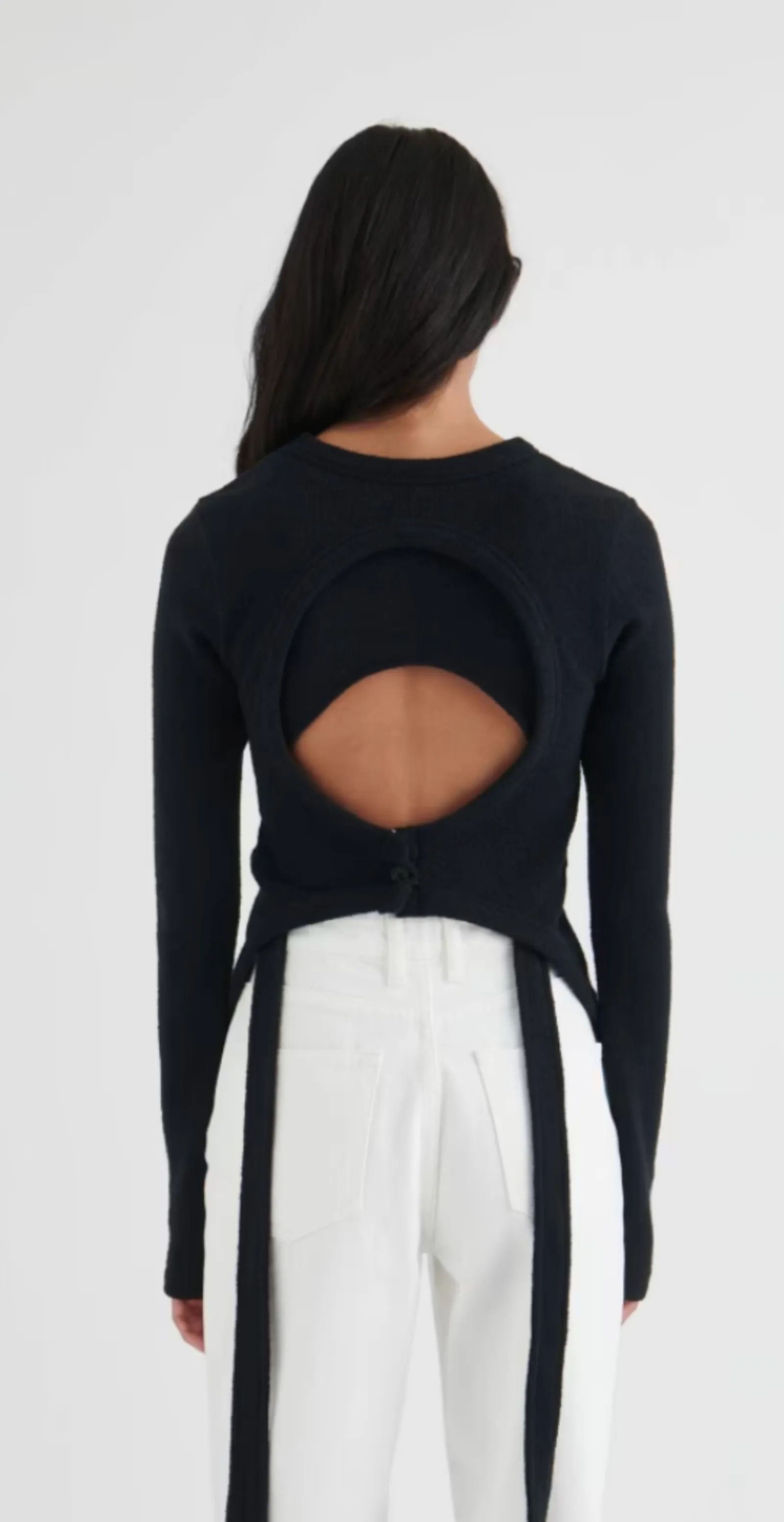 Axel Arigato Axel Arigato Fleur open-back top Sweater Size S / US 4 / IT 40 - 3 Thumbnail