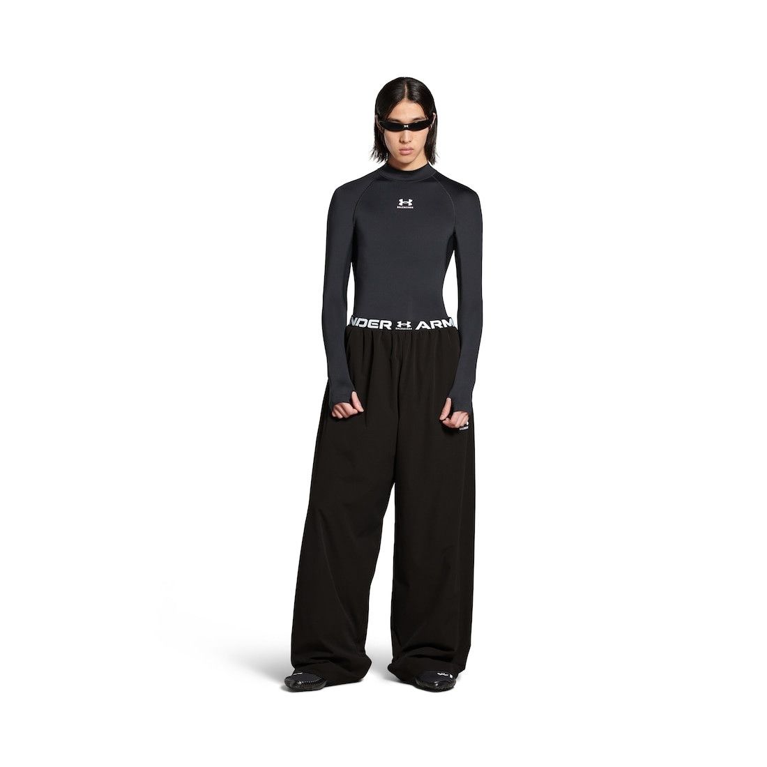Balenciaga × Under Armour under armour® reversible layered tracksuit pants Size US 28 / EU 44 - 2 Thumbnail