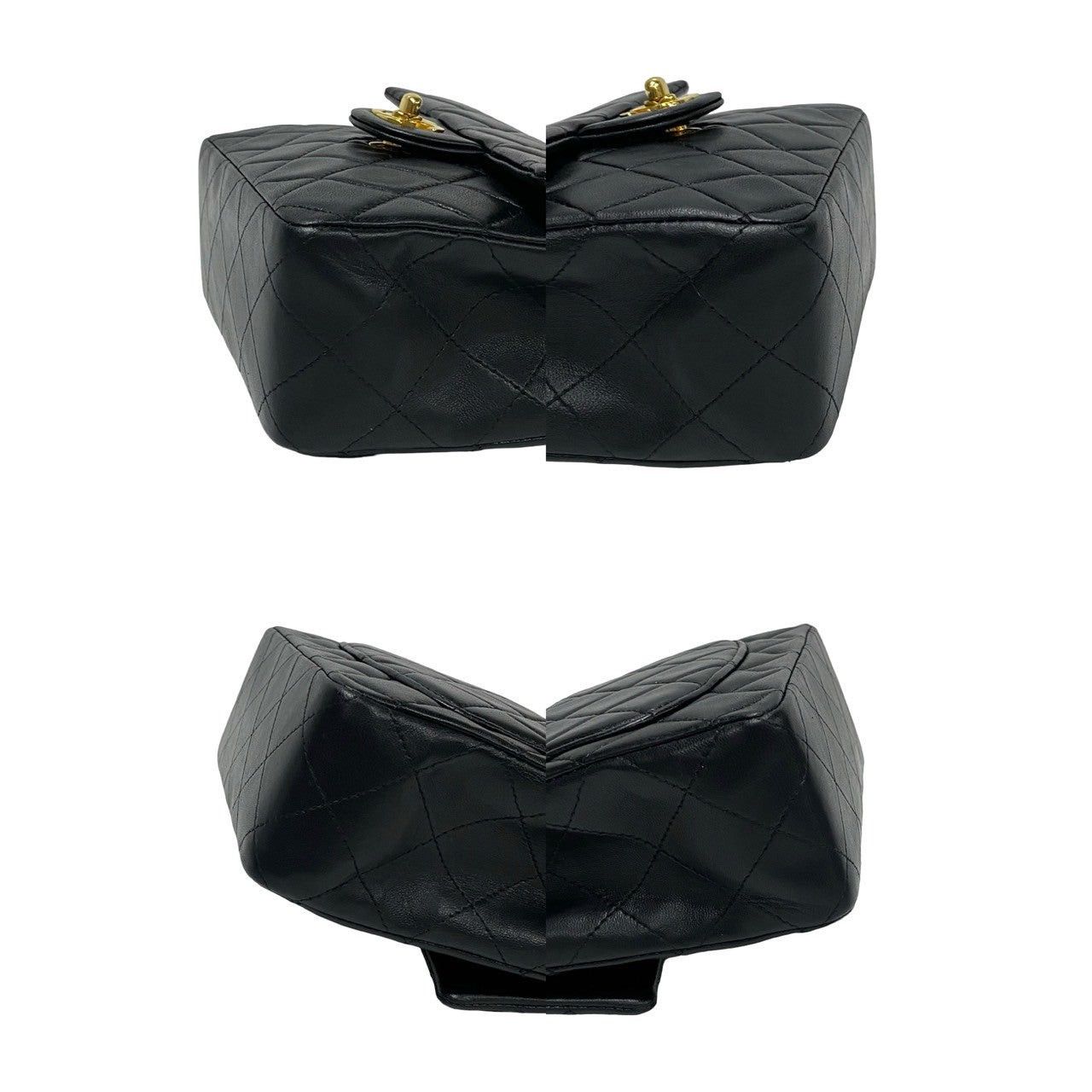 Chanel Chanel Shoulder Bag Black Leather Size ONE SIZE - 7 Thumbnail