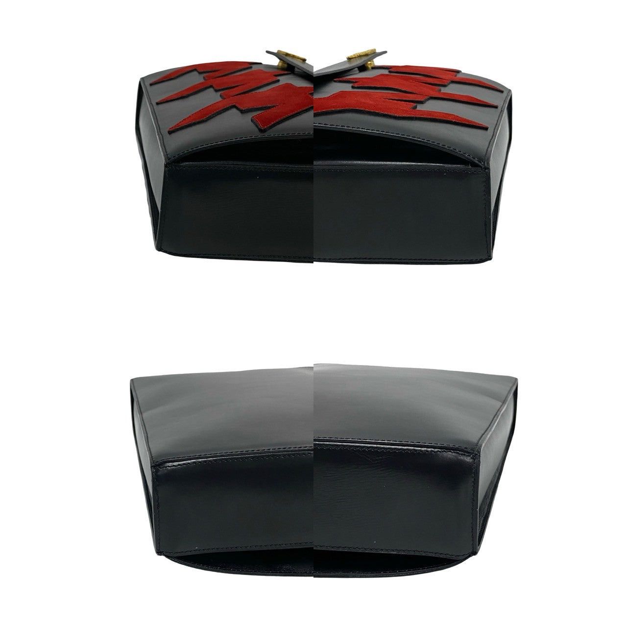 Celine Celine Shoulder Bag Black Leather Size ONE SIZE - 7 Thumbnail