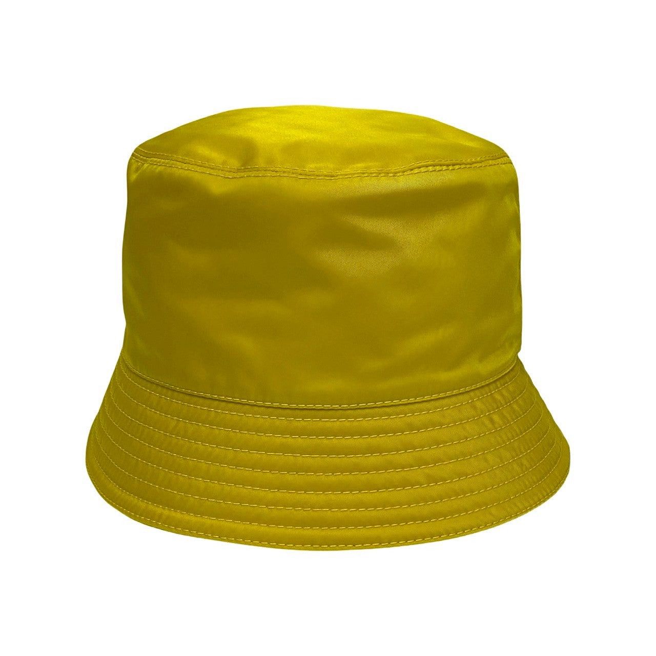 Prada Prada Hat Yellow Synthetic Size ONE SIZE - 5 Thumbnail