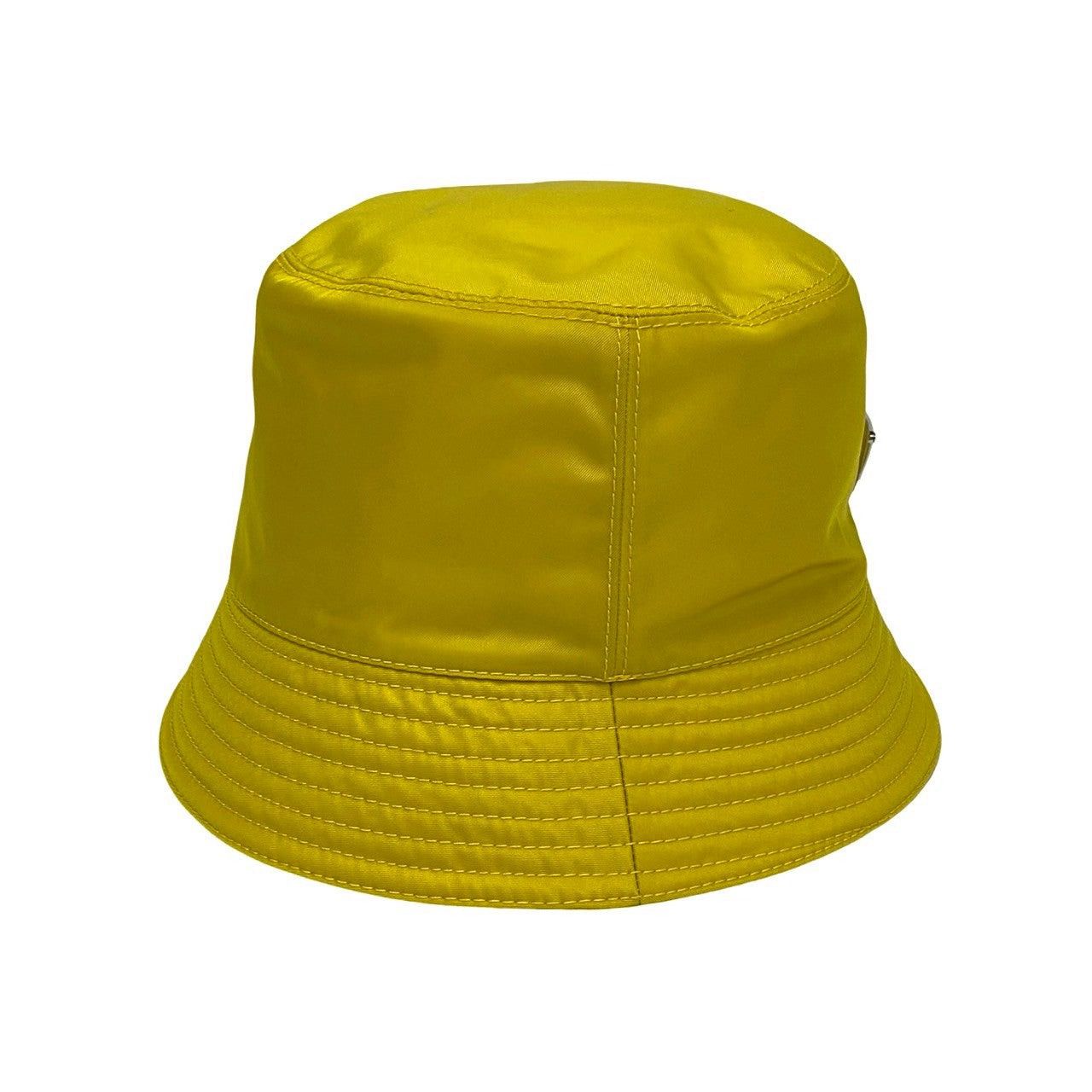 Prada Prada Hat Yellow Synthetic Size ONE SIZE - 4 Thumbnail