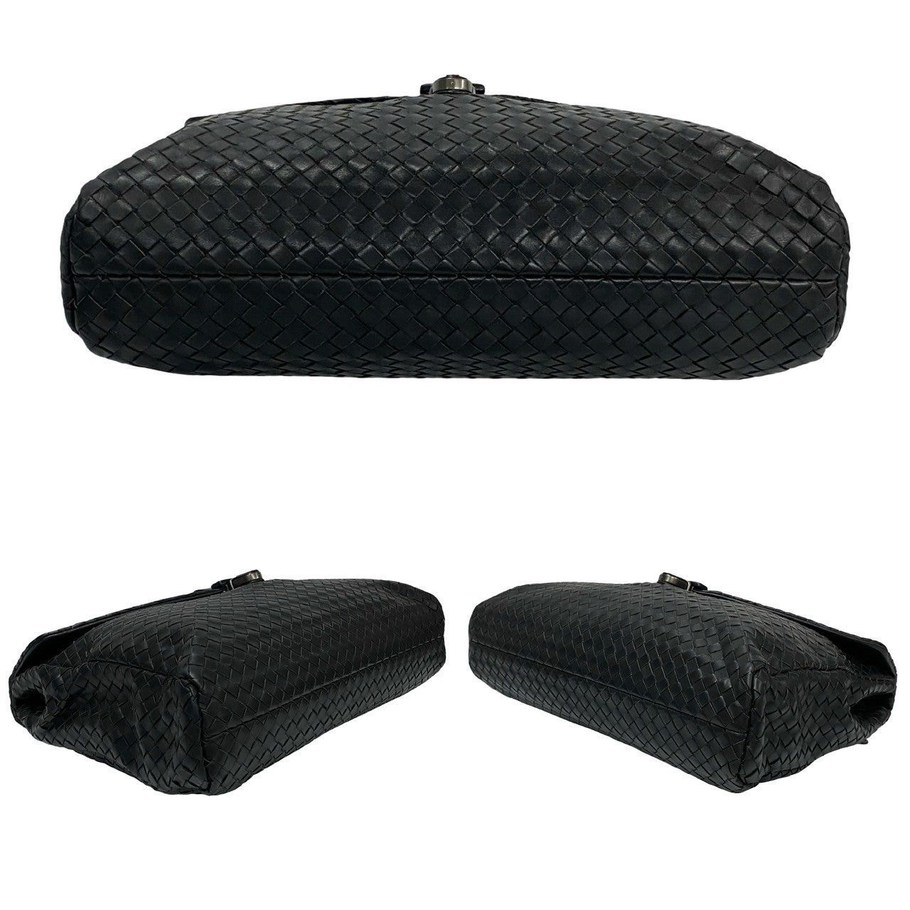 Bottega Veneta Bottega Veneta Handbag Black Leather Size ONE SIZE - 6 Thumbnail