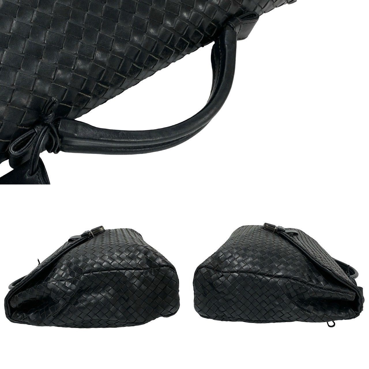 Bottega Veneta Bottega Veneta Handbag Black Leather Size ONE SIZE - 5 Thumbnail