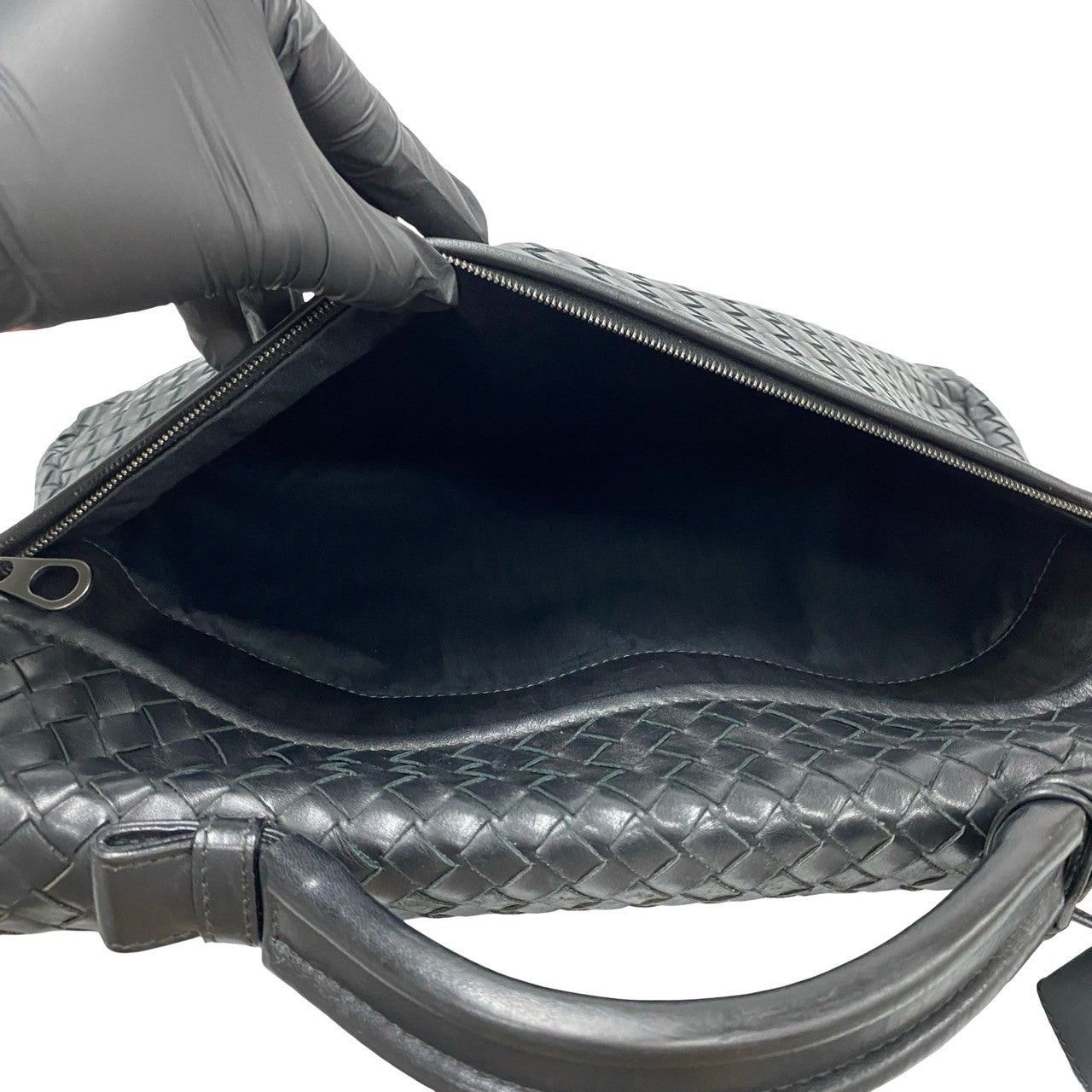 Bottega Veneta Bottega Veneta Handbag Black Leather Size ONE SIZE - 8 Thumbnail