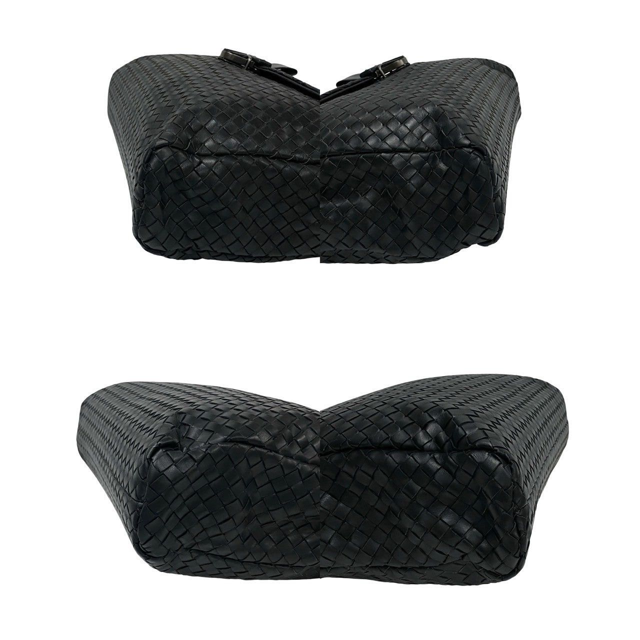 Bottega Veneta Bottega Veneta Handbag Black Leather Size ONE SIZE - 7 Thumbnail