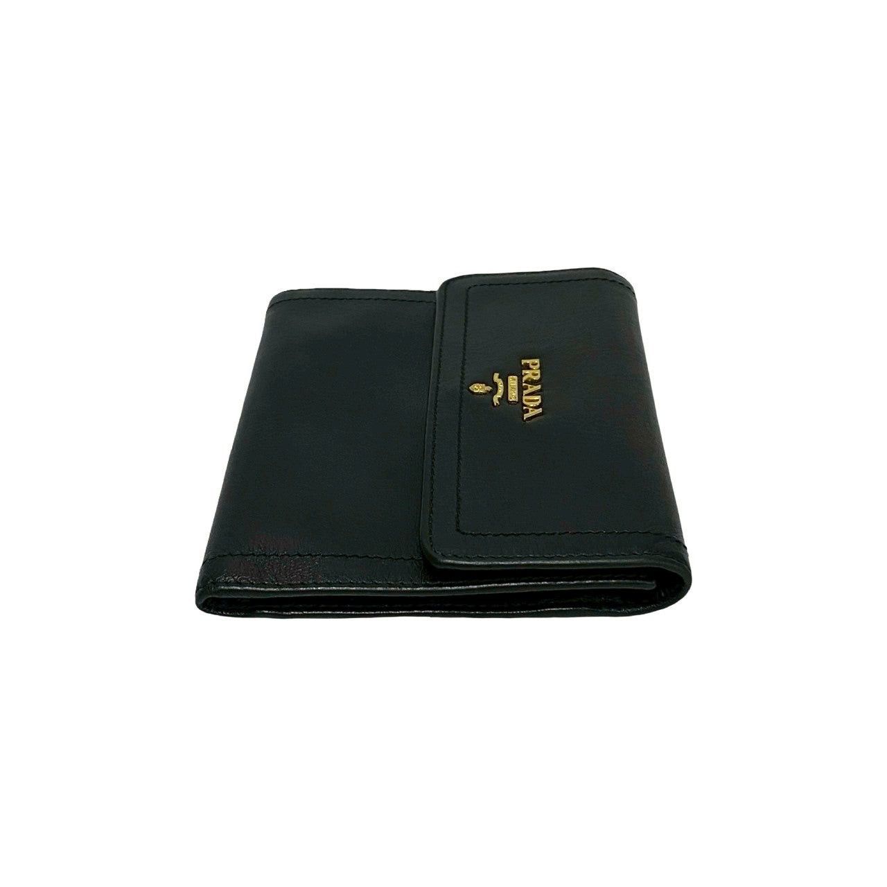 Prada Prada Black Leather Size ONE SIZE - 6 Thumbnail