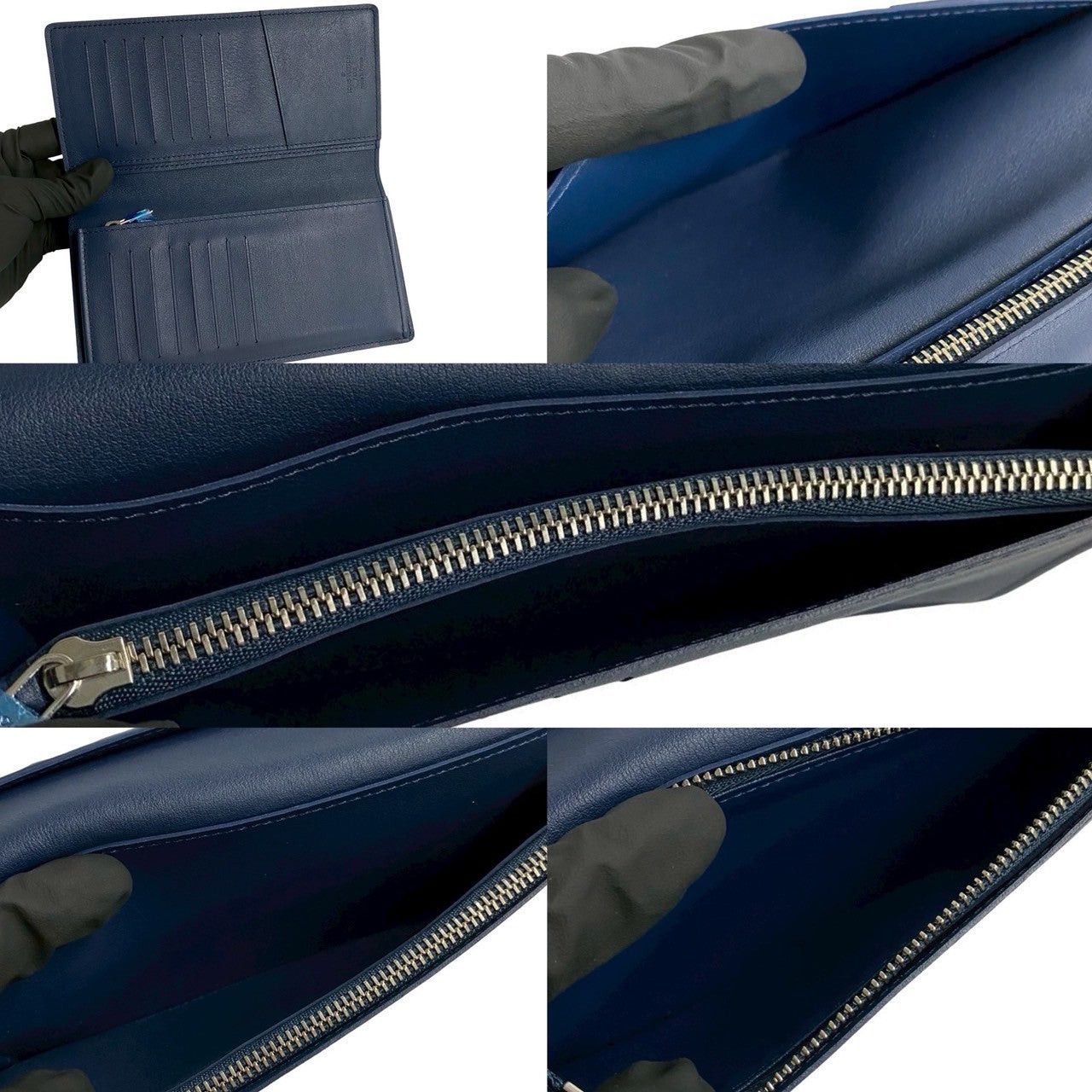 Louis Vuitton Louis Vuitton Blue Leather Size ONE SIZE - 8 Thumbnail