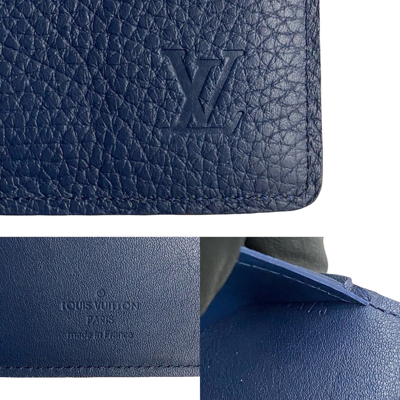 Louis Vuitton Louis Vuitton Blue Leather Size ONE SIZE - 2 Thumbnail