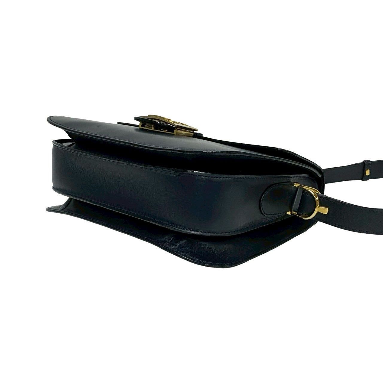 Celine Celine Shoulder Bag Blue Leather Size ONE SIZE - 8 Thumbnail