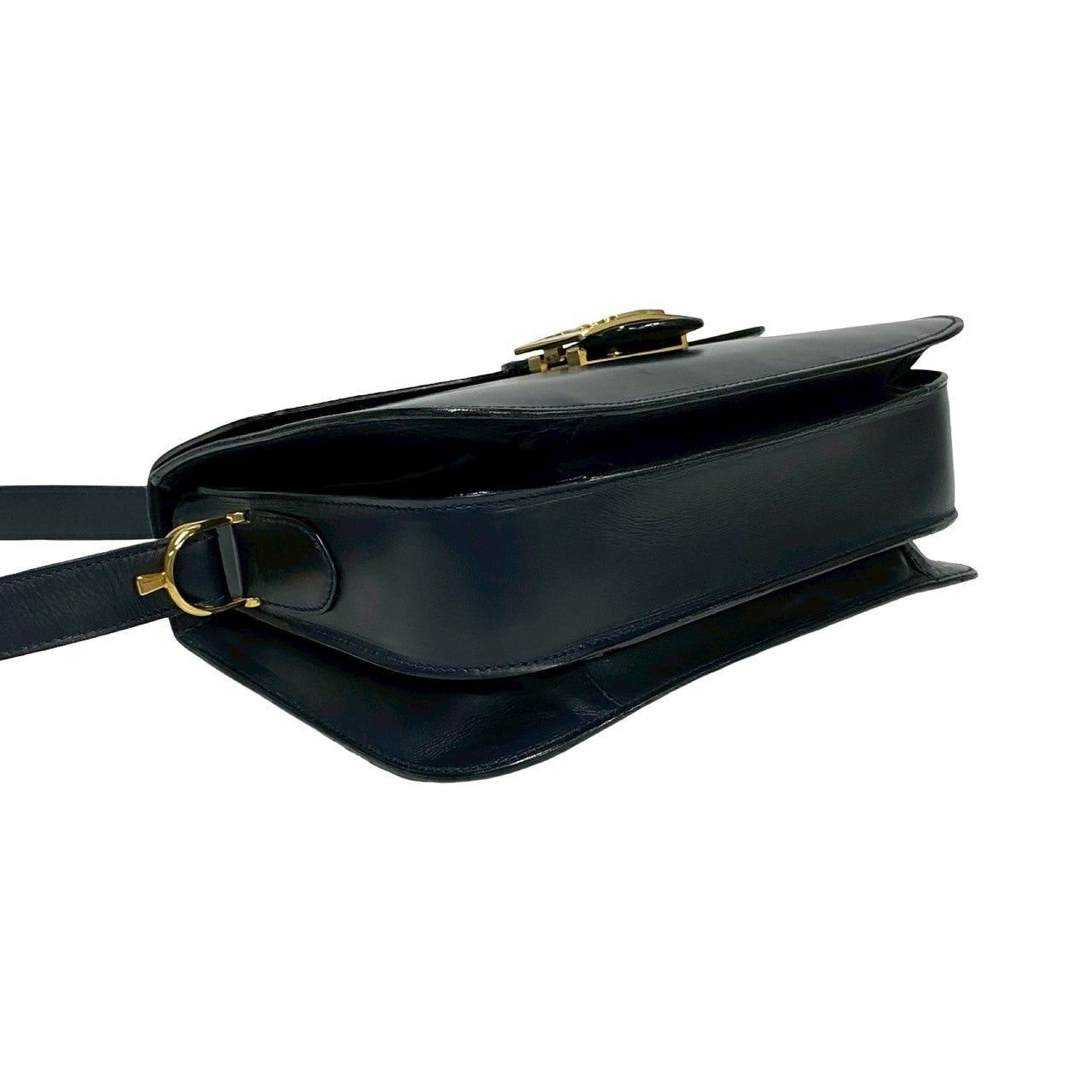 Celine Celine Shoulder Bag Blue Leather Size ONE SIZE - 7 Thumbnail