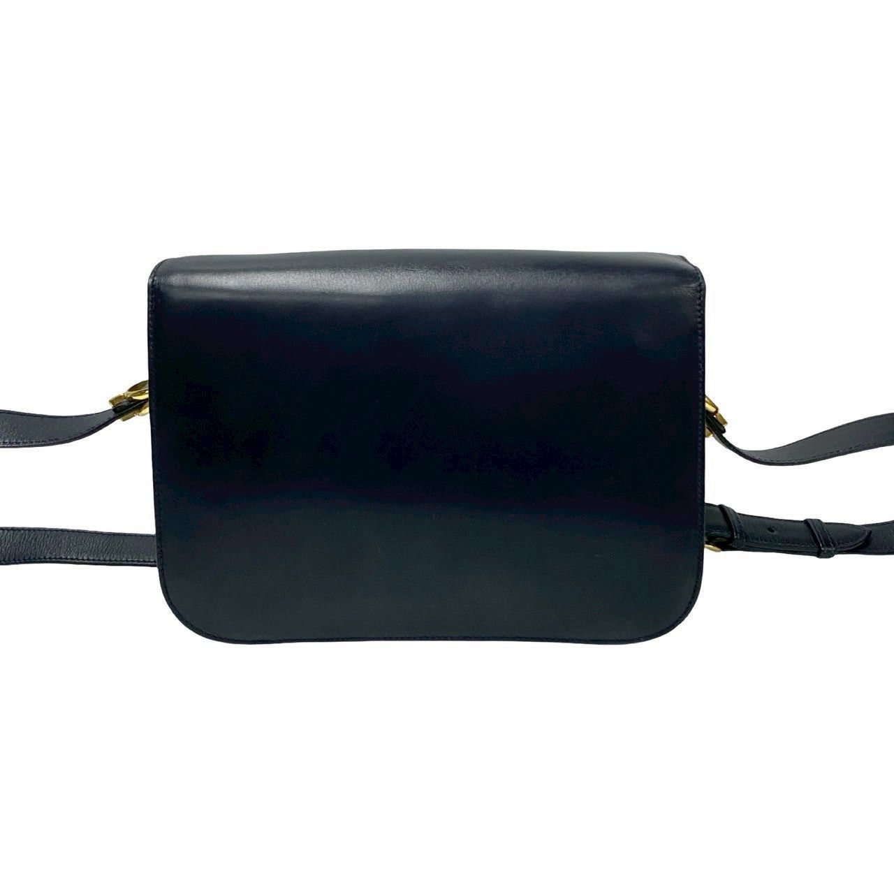 Celine Celine Shoulder Bag Blue Leather Size ONE SIZE - 3 Thumbnail