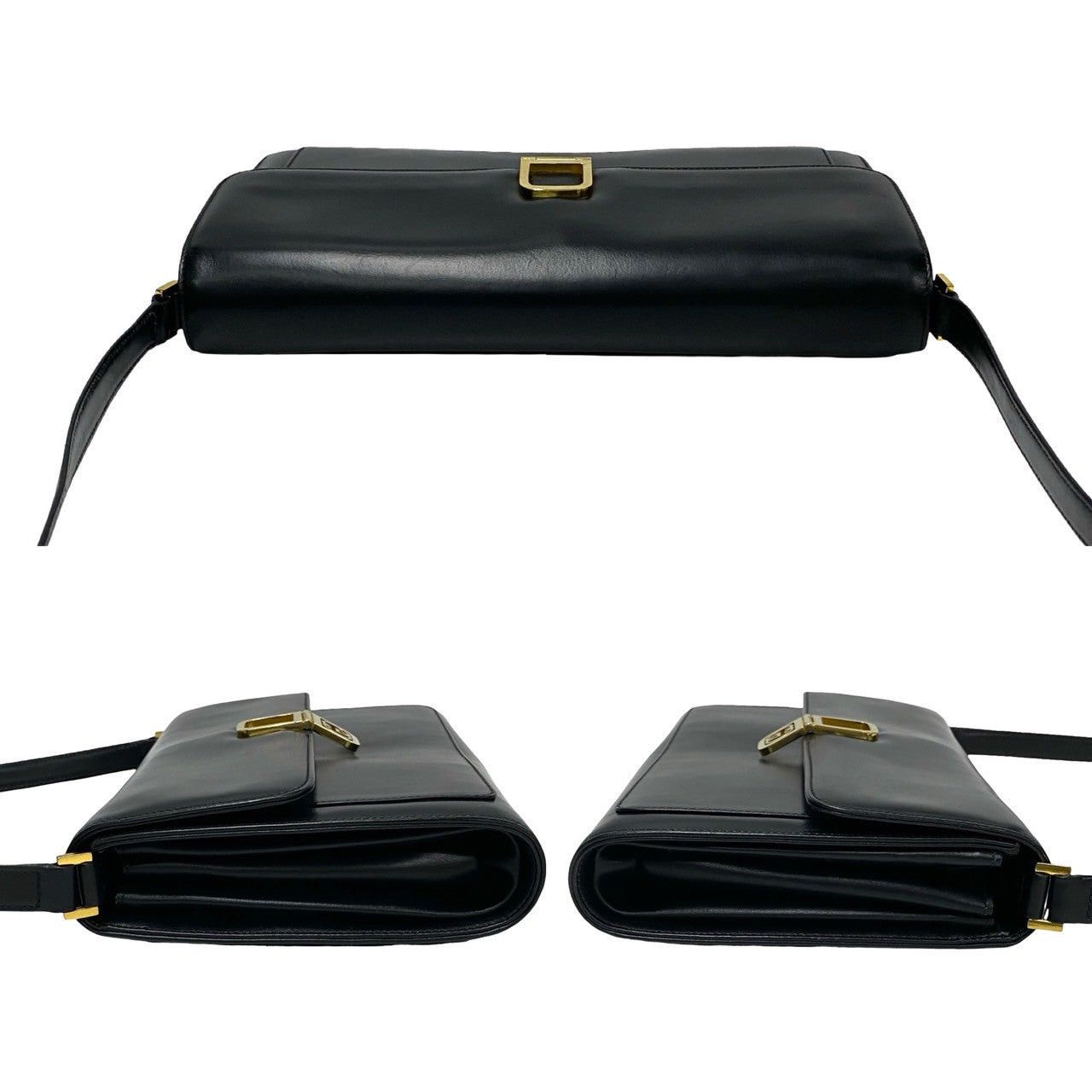 Gucci Gucci Shoulder Bag Black Leather Size ONE SIZE - 5 Thumbnail