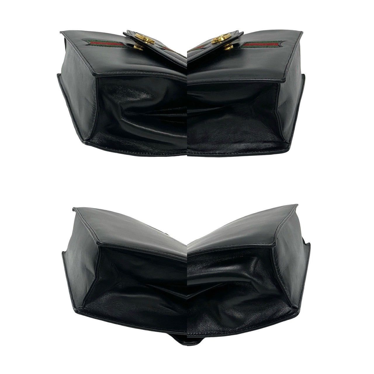 Gucci Gucci Shoulder Bag Black Leather Size ONE SIZE - 7 Thumbnail