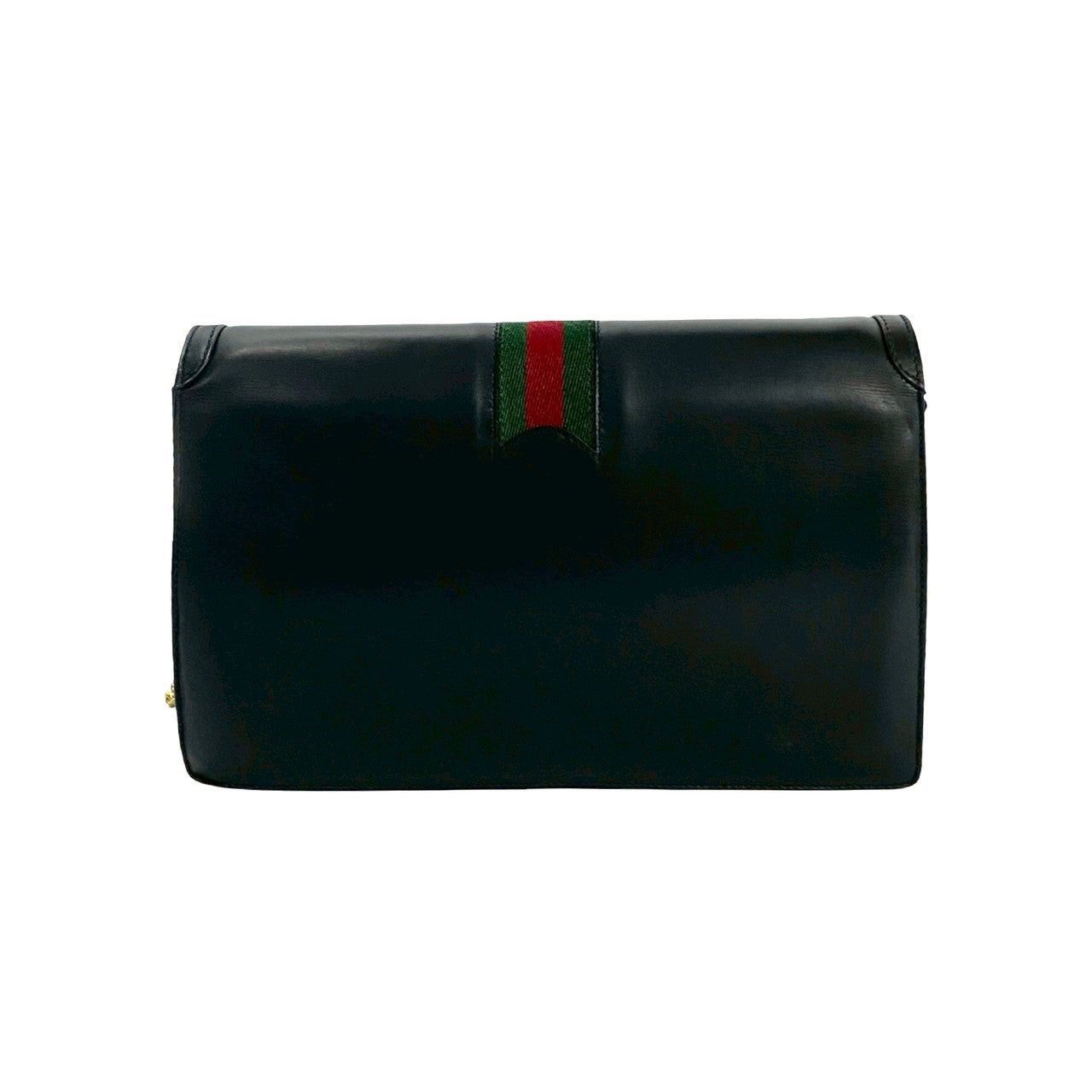 Gucci Gucci Shoulder Bag Black Leather Size ONE SIZE - 4 Thumbnail