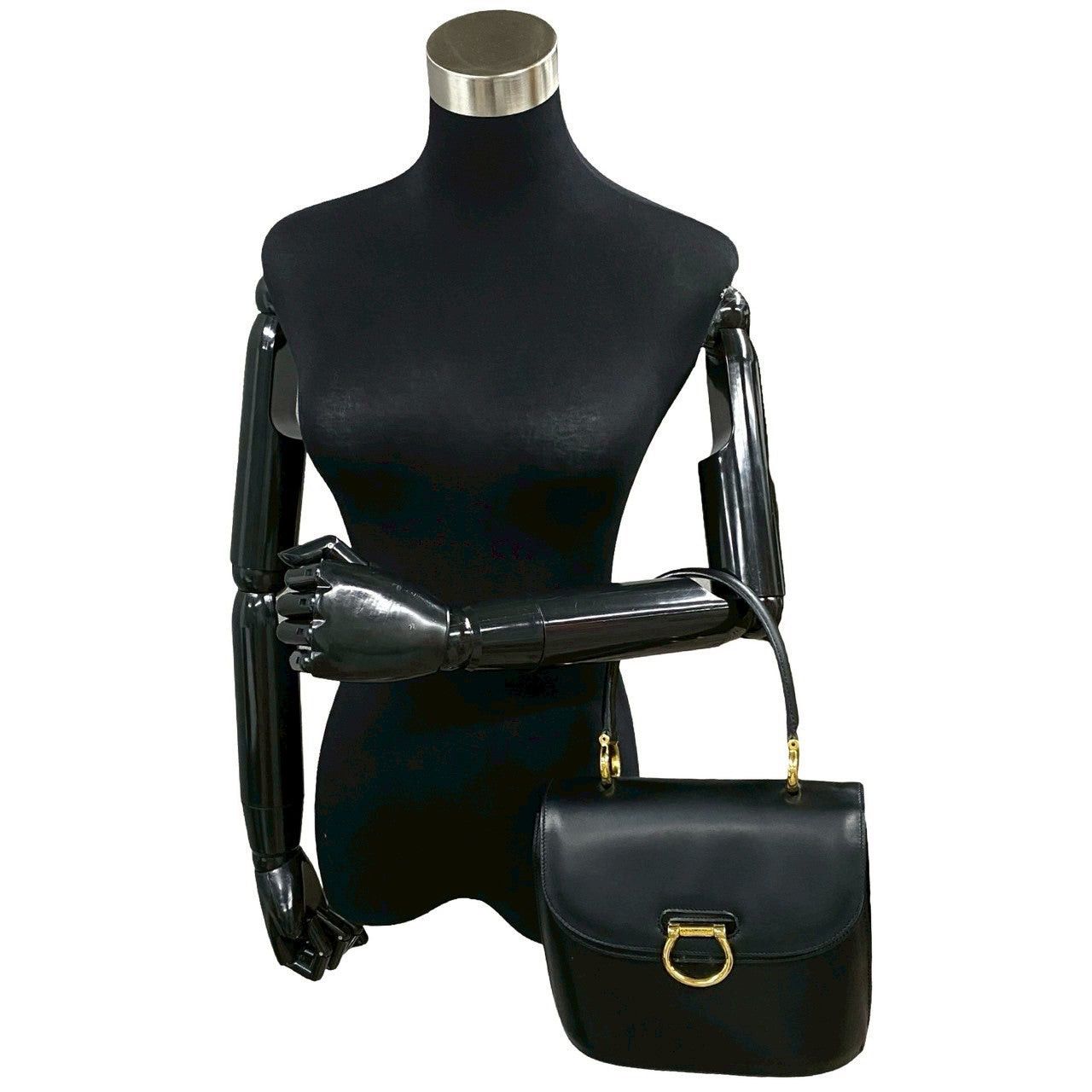 Celine Celine Handbag Black Leather Size ONE SIZE - 2 Thumbnail