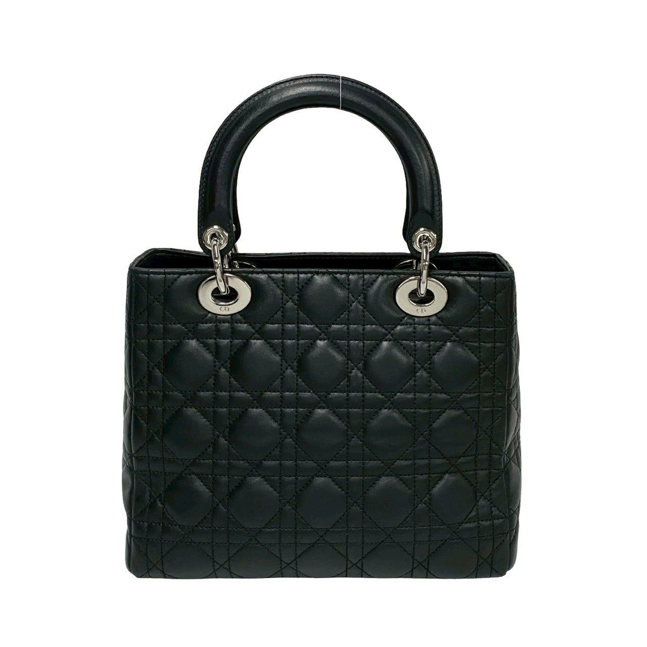 Dior Dior Handbag Black Leather Size ONE SIZE - 4 Thumbnail