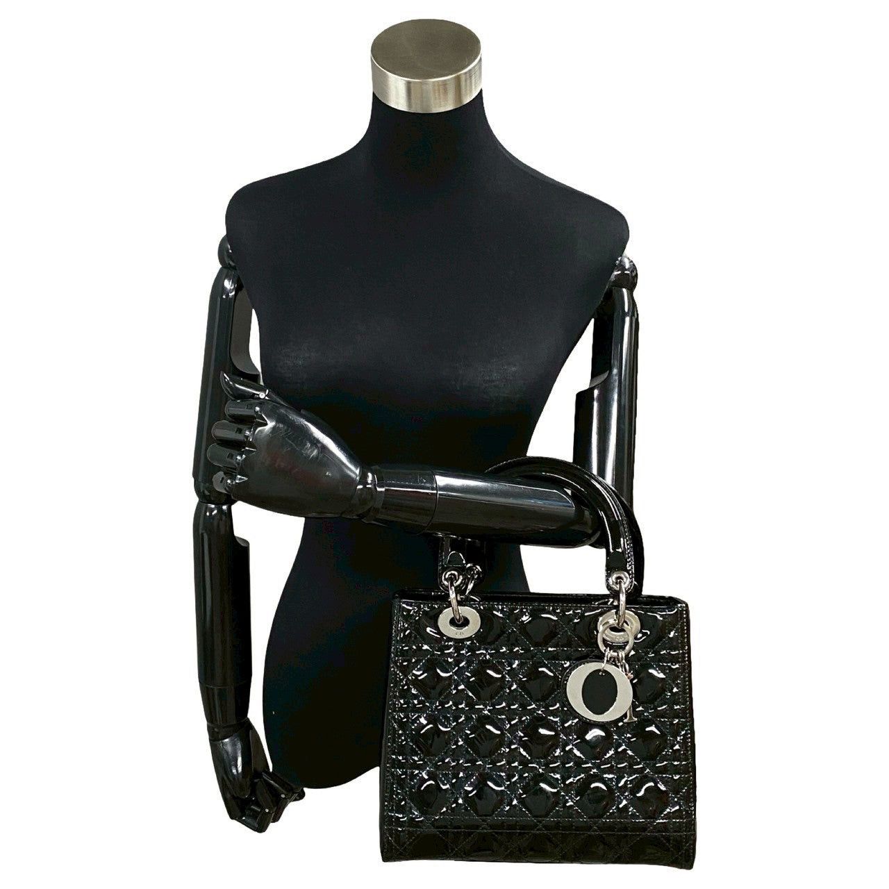 Dior Dior Handbag Black Leather Size ONE SIZE - 2 Thumbnail