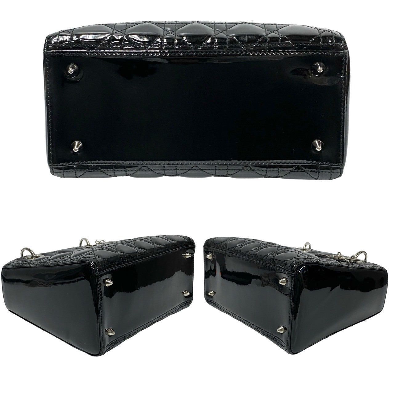 Dior Dior Handbag Black Leather Size ONE SIZE - 6 Thumbnail
