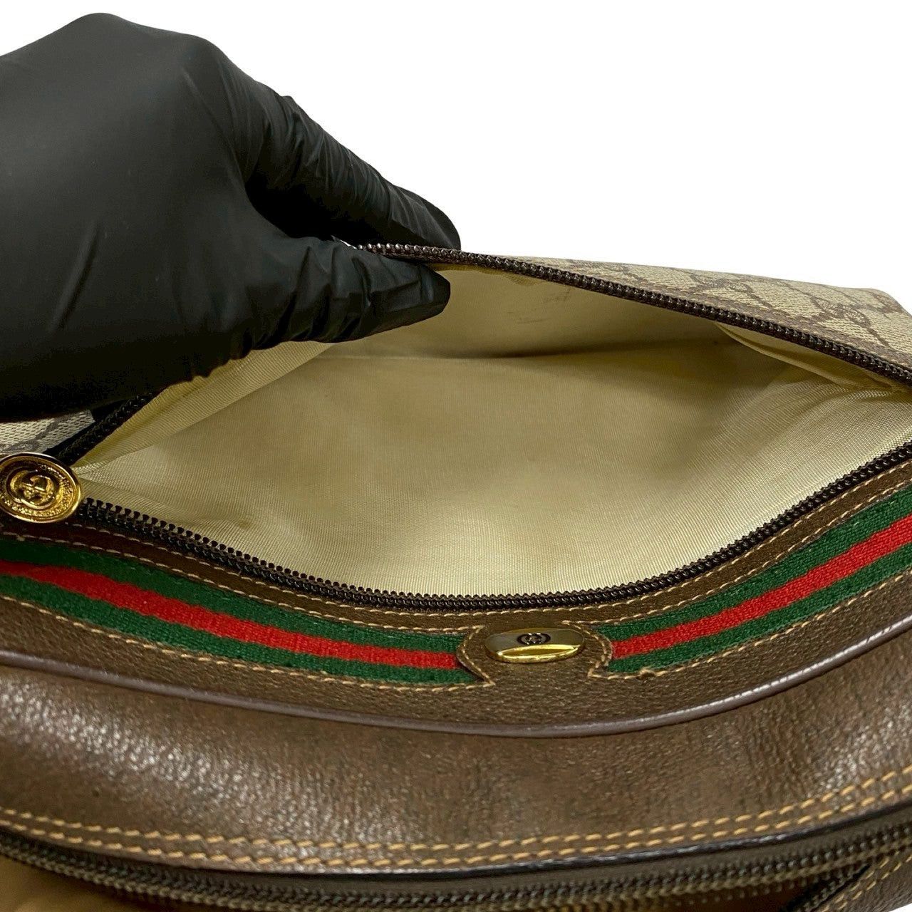 Gucci Gucci Shoulder Bag Brown Leather Size ONE SIZE - 9 Thumbnail