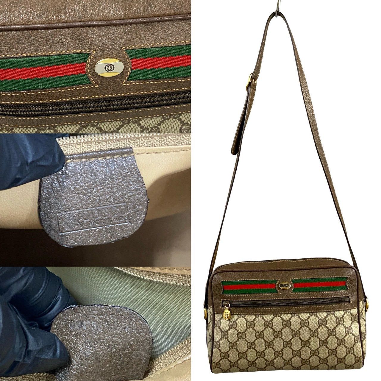 Gucci Gucci Shoulder Bag Brown Leather Size ONE SIZE - 3 Thumbnail