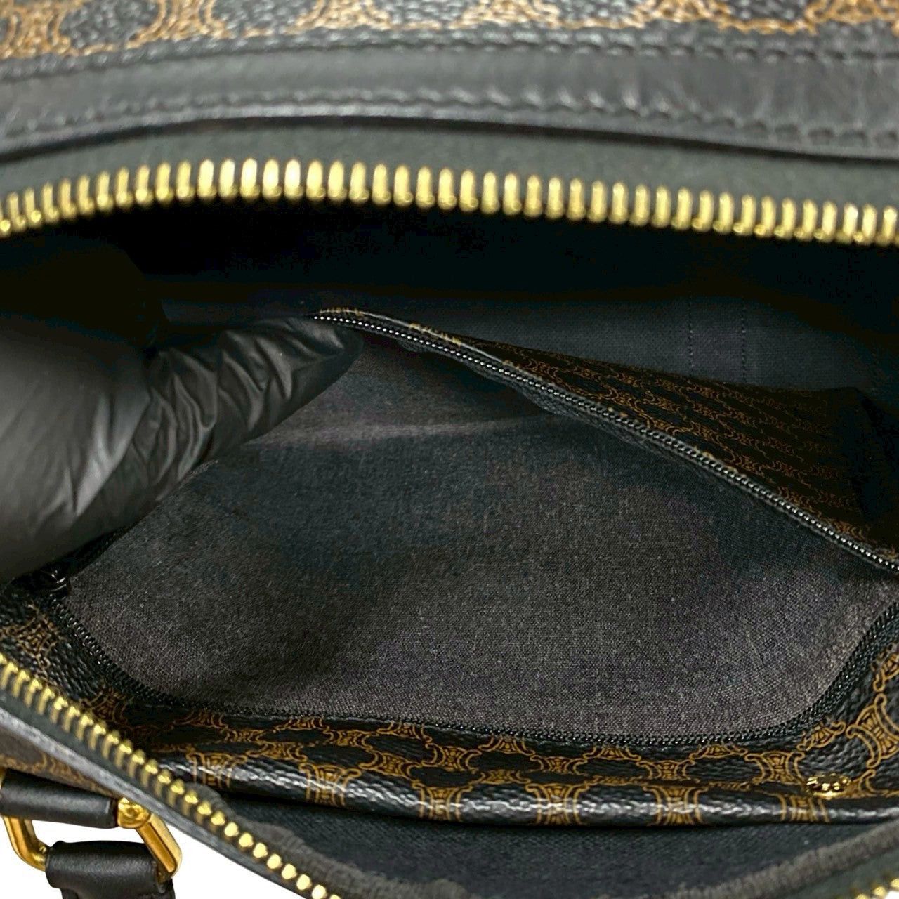 Celine Celine Handbag Black Leather Size ONE SIZE - 9 Thumbnail