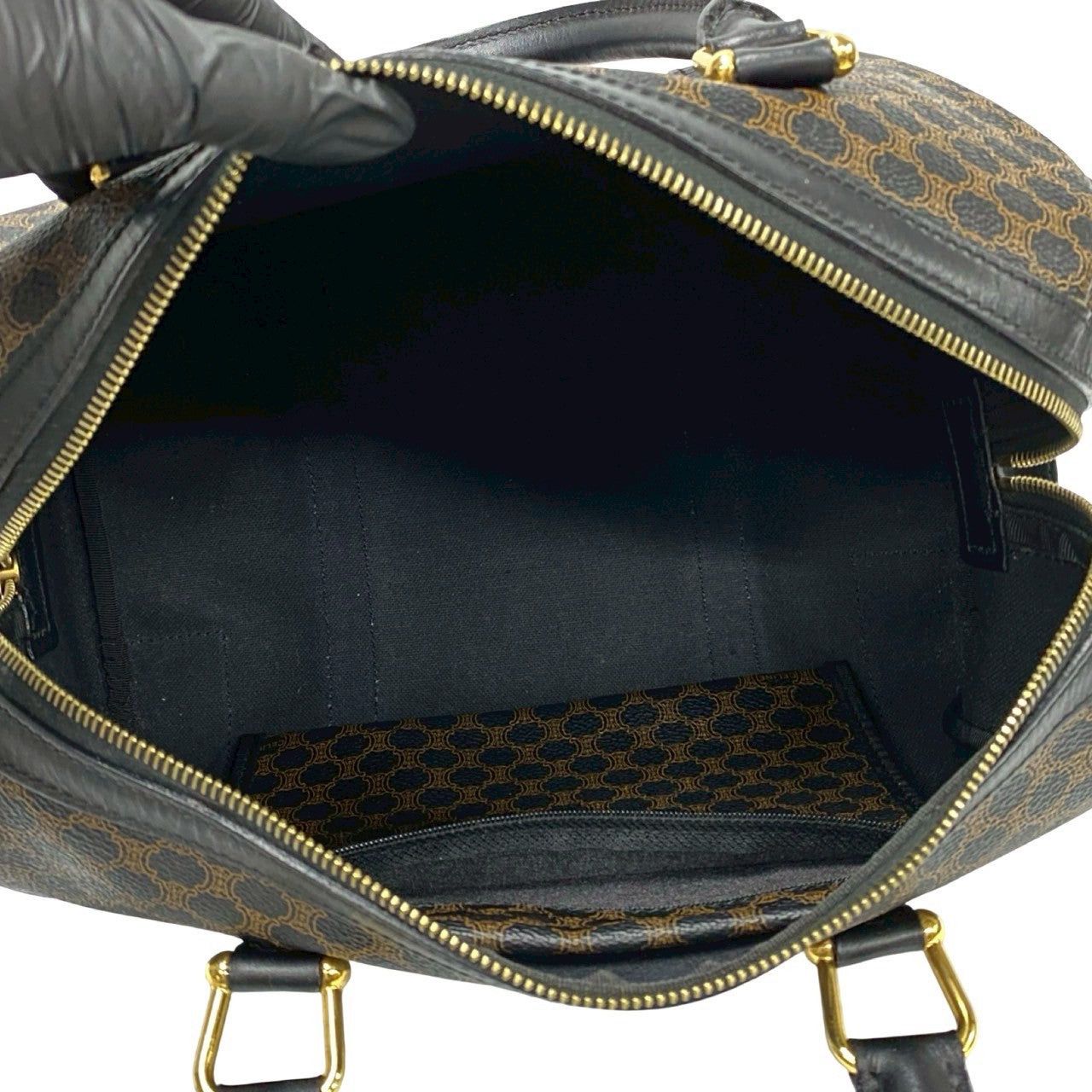 Celine Celine Handbag Black Leather Size ONE SIZE - 8 Thumbnail