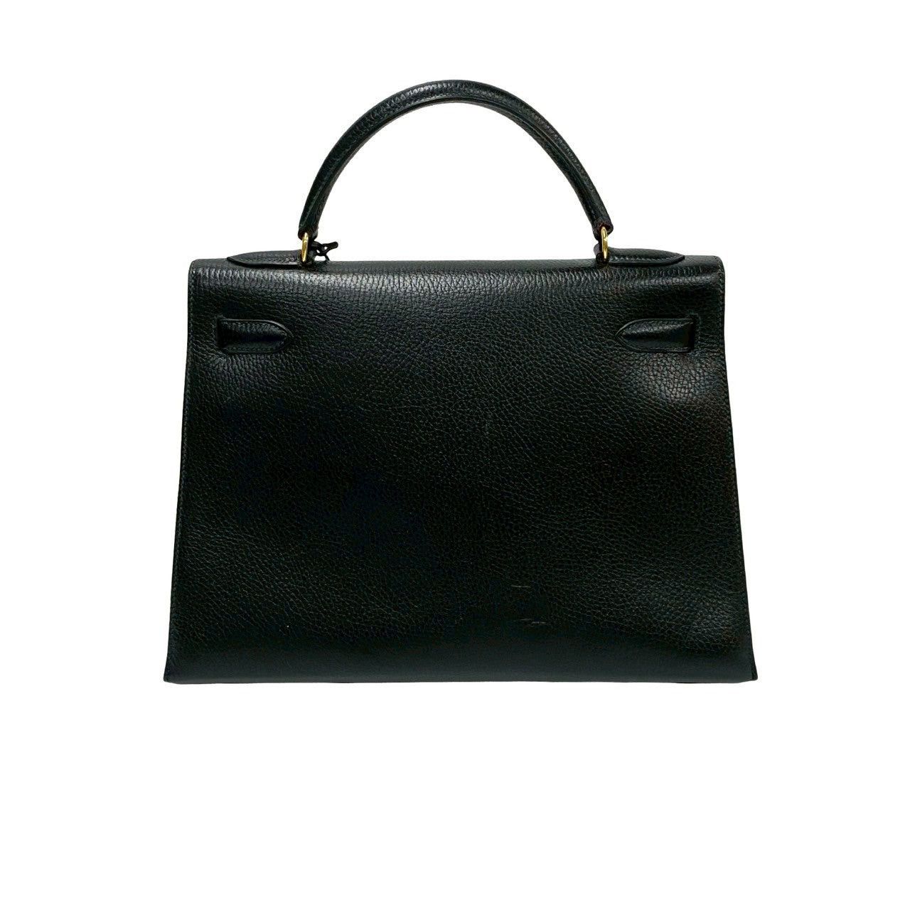Hermes Hermes Shoulder Bag Black Leather Size ONE SIZE - 4 Thumbnail