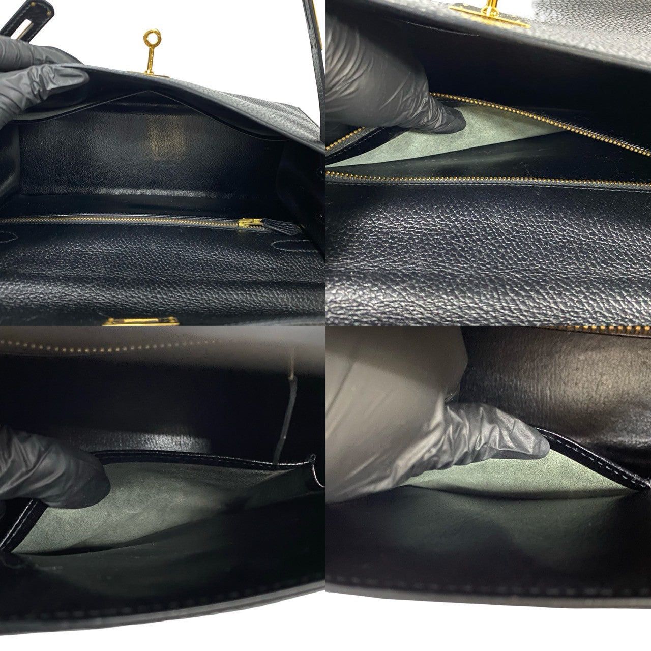 Hermes Hermes Shoulder Bag Black Leather Size ONE SIZE - 9 Thumbnail