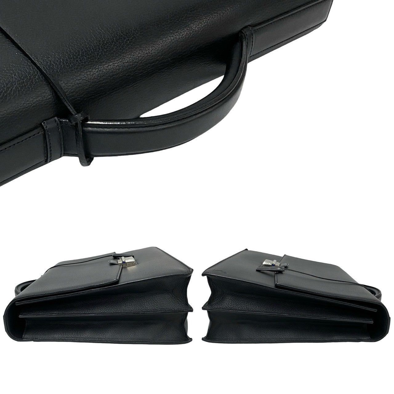 Cartier Cartier Handbag Black Leather Size ONE SIZE - 5 Thumbnail
