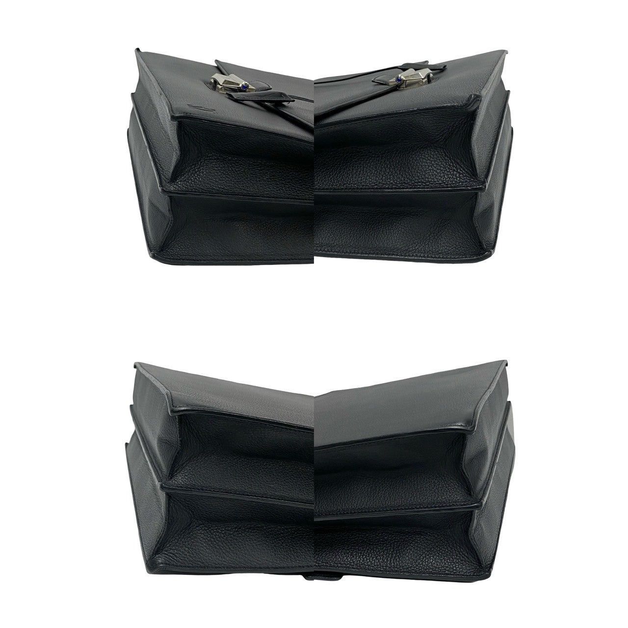 Cartier Cartier Handbag Black Leather Size ONE SIZE - 7 Thumbnail