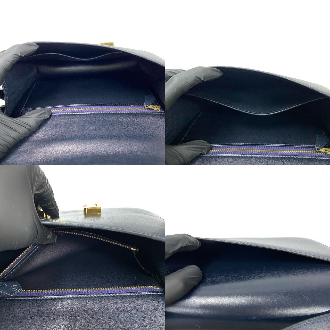 Hermes Hermes Shoulder Bag Blue Leather Size ONE SIZE - 9 Thumbnail