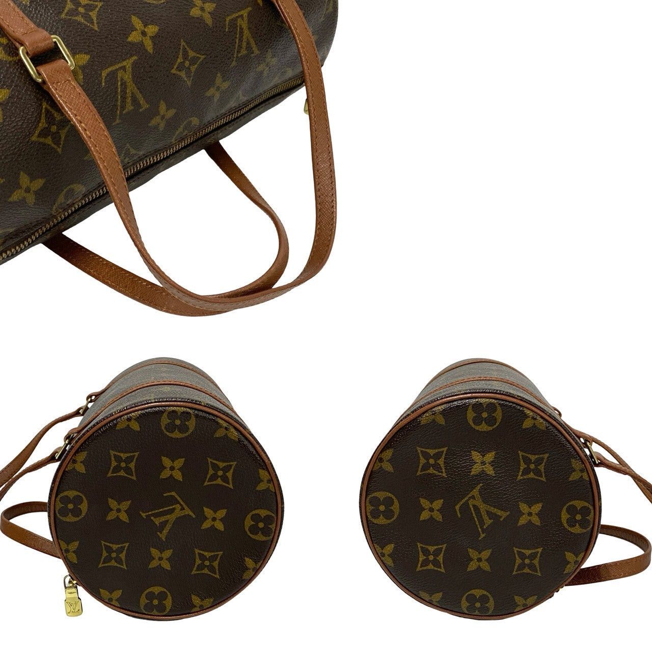 Louis Vuitton Louis Vuitton Handbag Brown Leather Size ONE SIZE - 5 Thumbnail