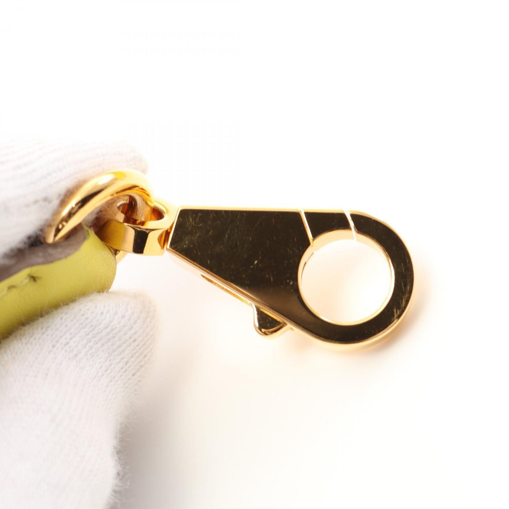 Hermes Hermes Sangron Lime Mauve Sylvestre Nata Cuible Shoulder Strap Veau Epsom Swift Yellow Multicolor Gold Hardware B Stamp Size ONE SIZE - 6 Thumbnail