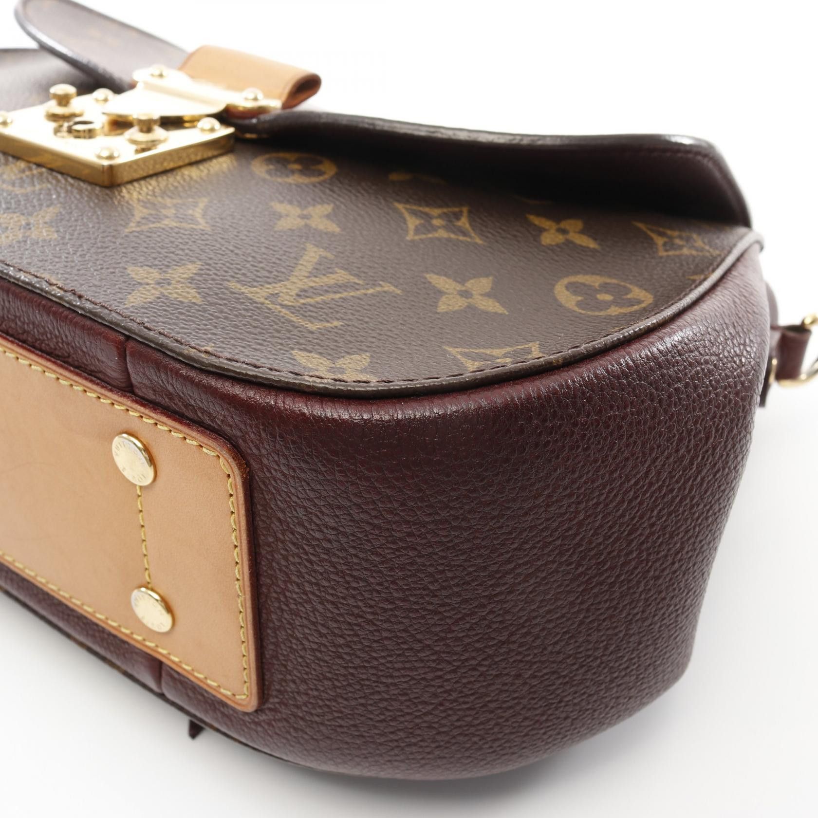 Louis Vuitton Louis Vuitton Eden Mm Monogram Oror Handbag Leather Brown Size ONE SIZE - 6 Thumbnail