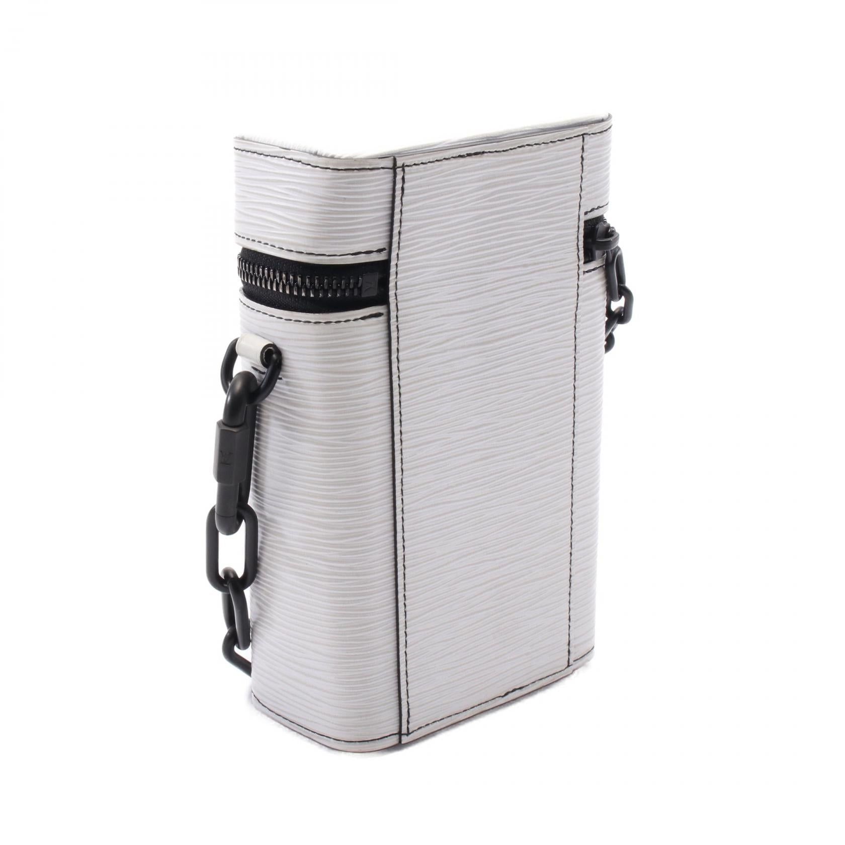 Louis Vuitton Louis Vuitton Phone Box Epi Bron Shoulder Bag Leather White Size ONE SIZE - 2 Thumbnail