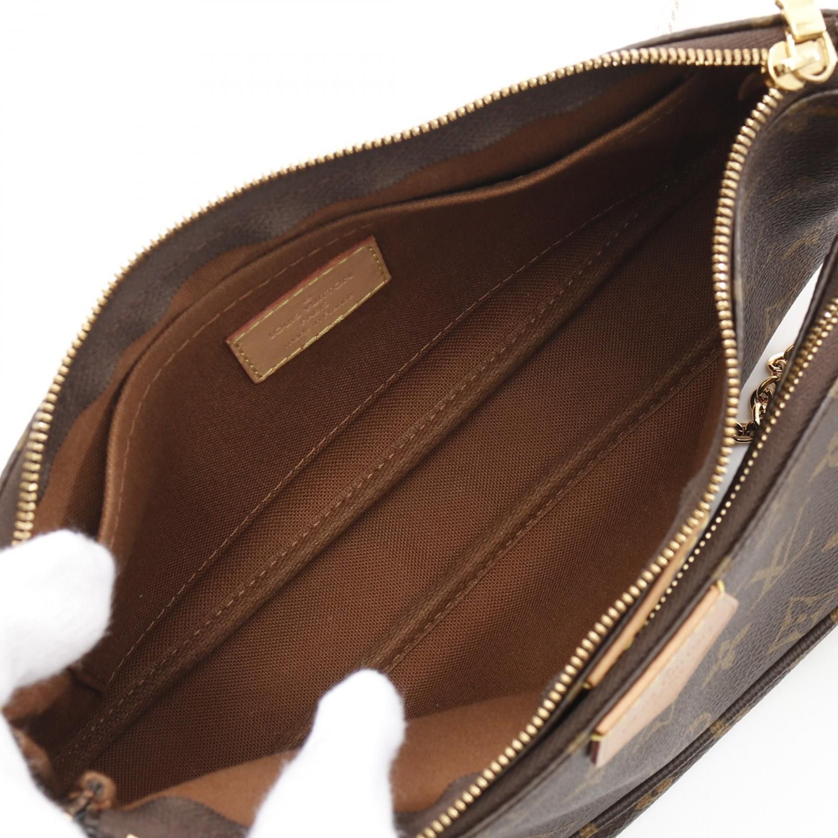 Louis Vuitton Louis Vuitton Multy Pochette Accessoires Monogram Rose Claire Shoulder Bag Leather Brown Pink Size ONE SIZE - 3 Thumbnail