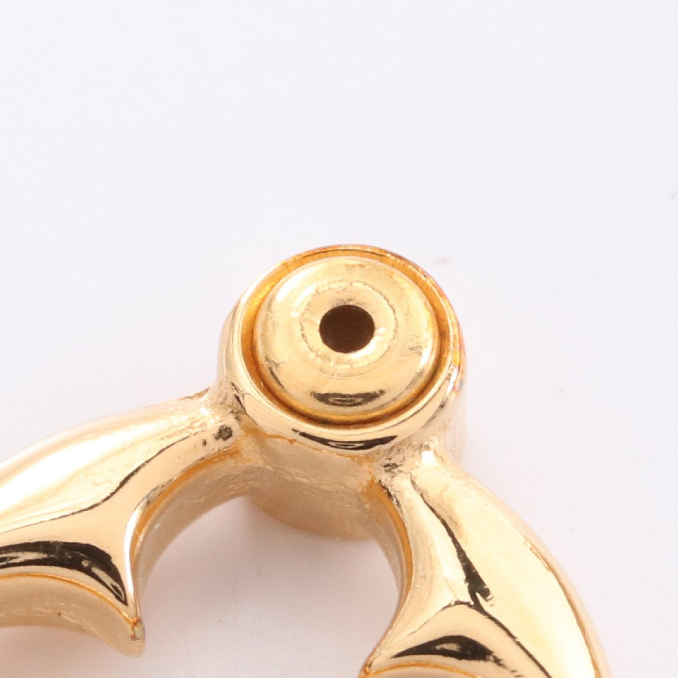 Louis Vuitton Louis Vuitton Bookle Dreille Puss Lv Flowergram Earrings Gp Gold Size ONE SIZE - 7 Thumbnail