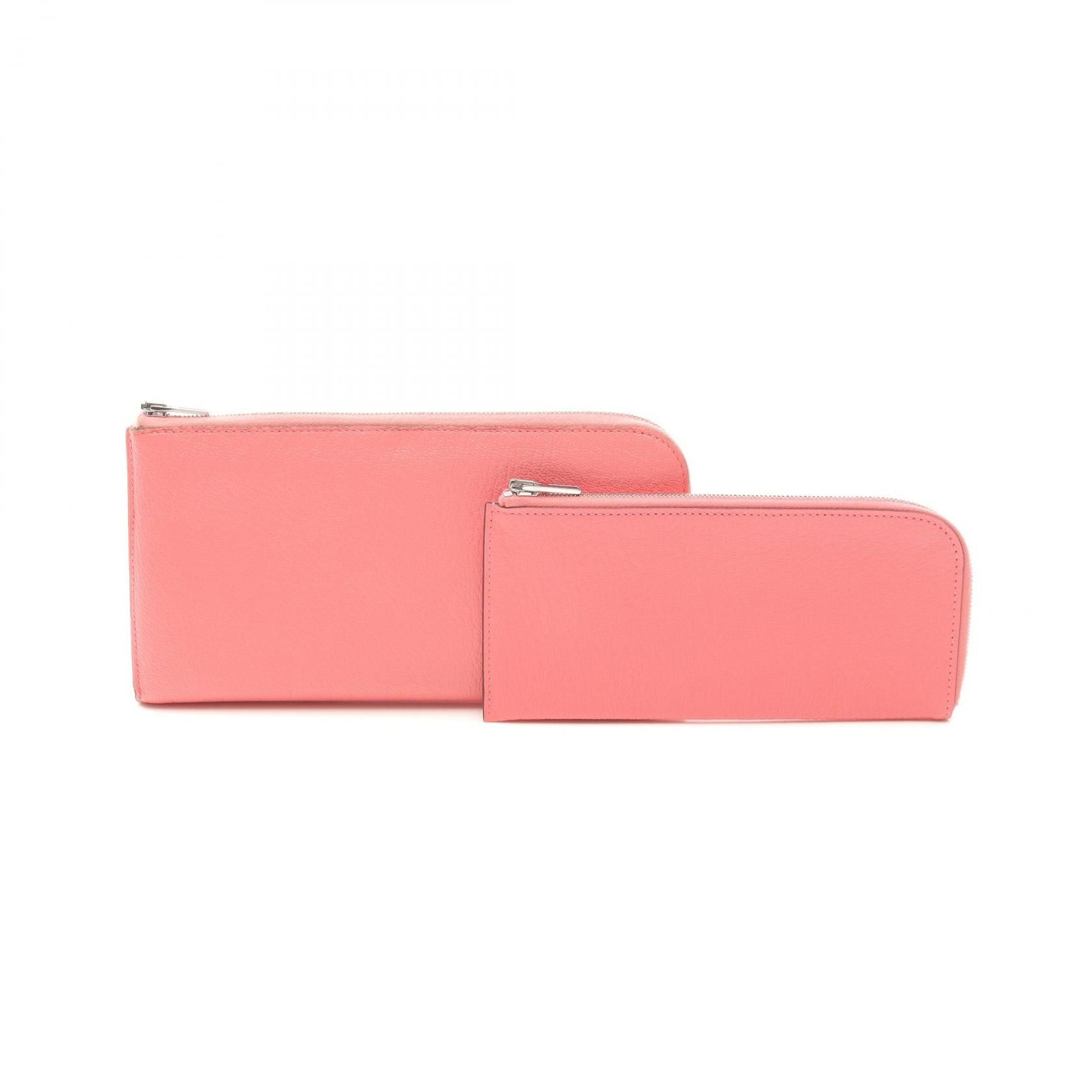 Hermes Hermes Remix Combine Rose Eté L-Shaped Zipper Long Wallet Chevre Pink Silver Hardware D Stamp Size ONE SIZE - 6 Thumbnail