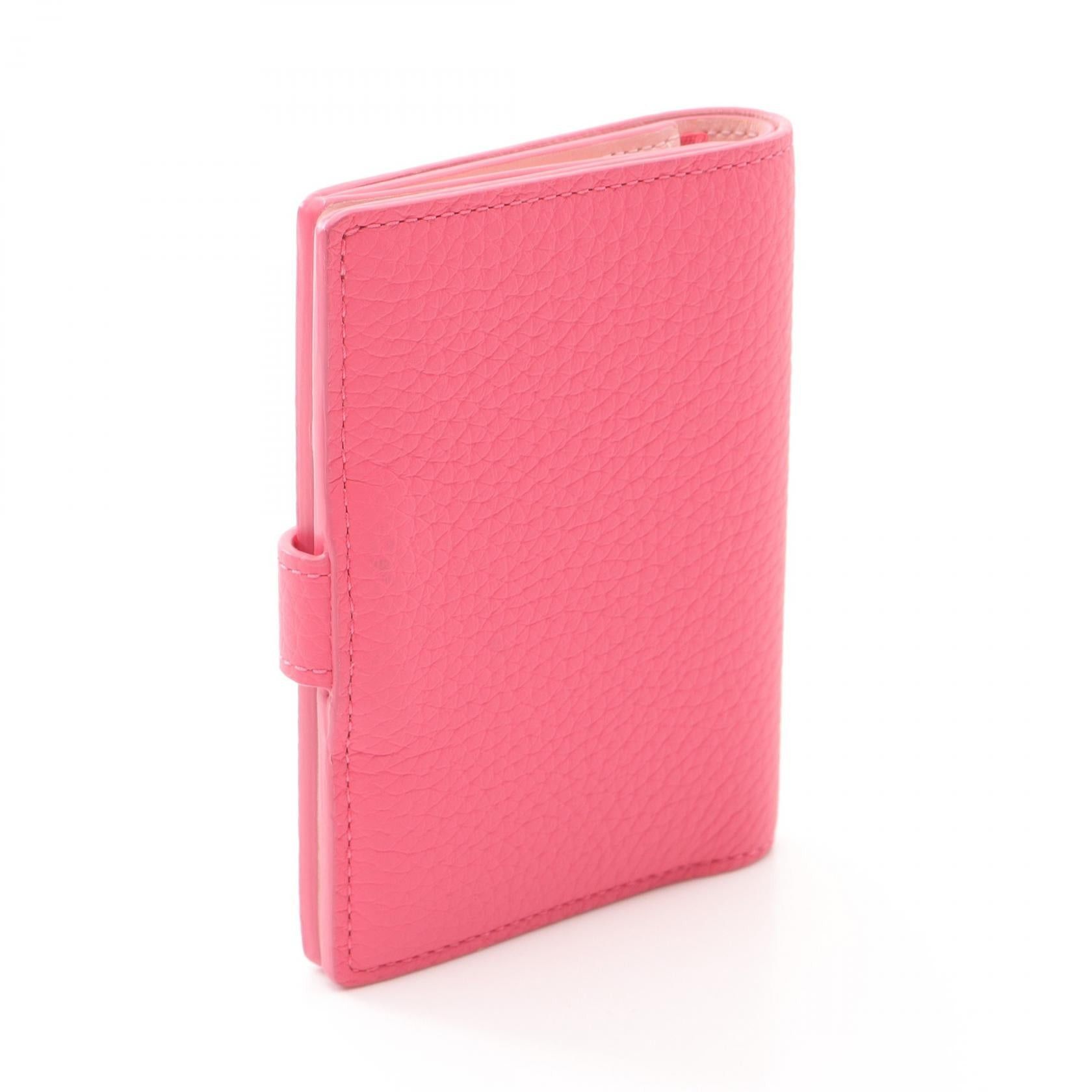 Louis Vuitton Louis Vuitton Lv Vertical Cp Wallet Bi-Fold Leather Pink Size ONE SIZE - 2 Thumbnail