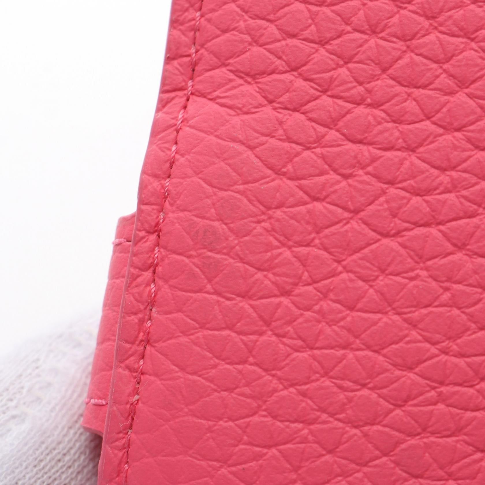 Louis Vuitton Louis Vuitton Lv Vertical Cp Wallet Bi-Fold Leather Pink Size ONE SIZE - 7 Thumbnail