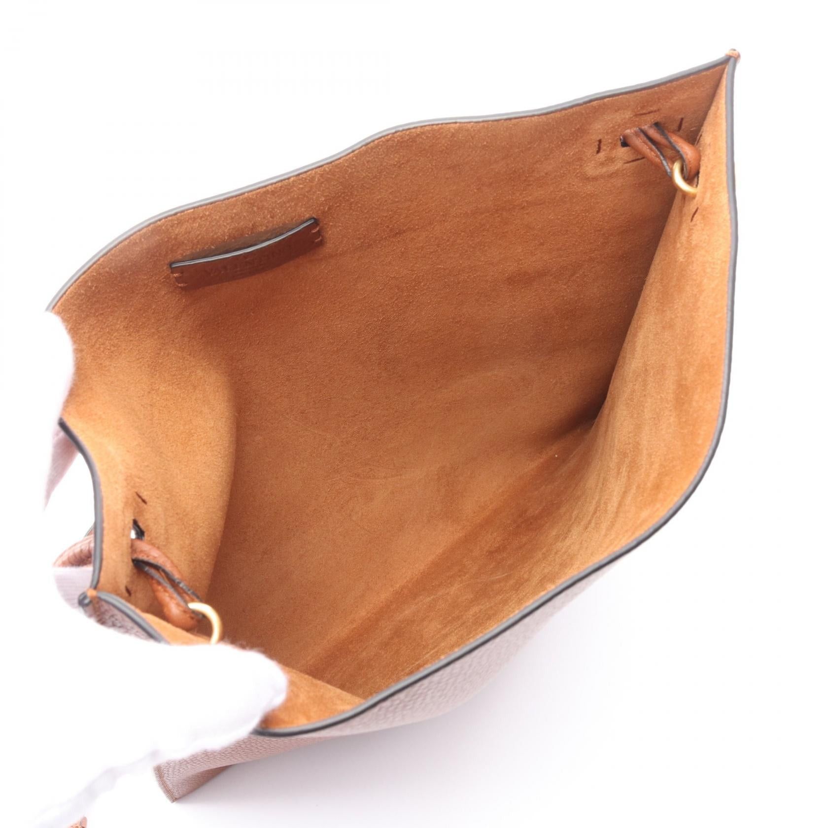 Valentino Valentino Identity Crossbody Shoulder Bag Leather Brown Size ONE SIZE - 3 Thumbnail